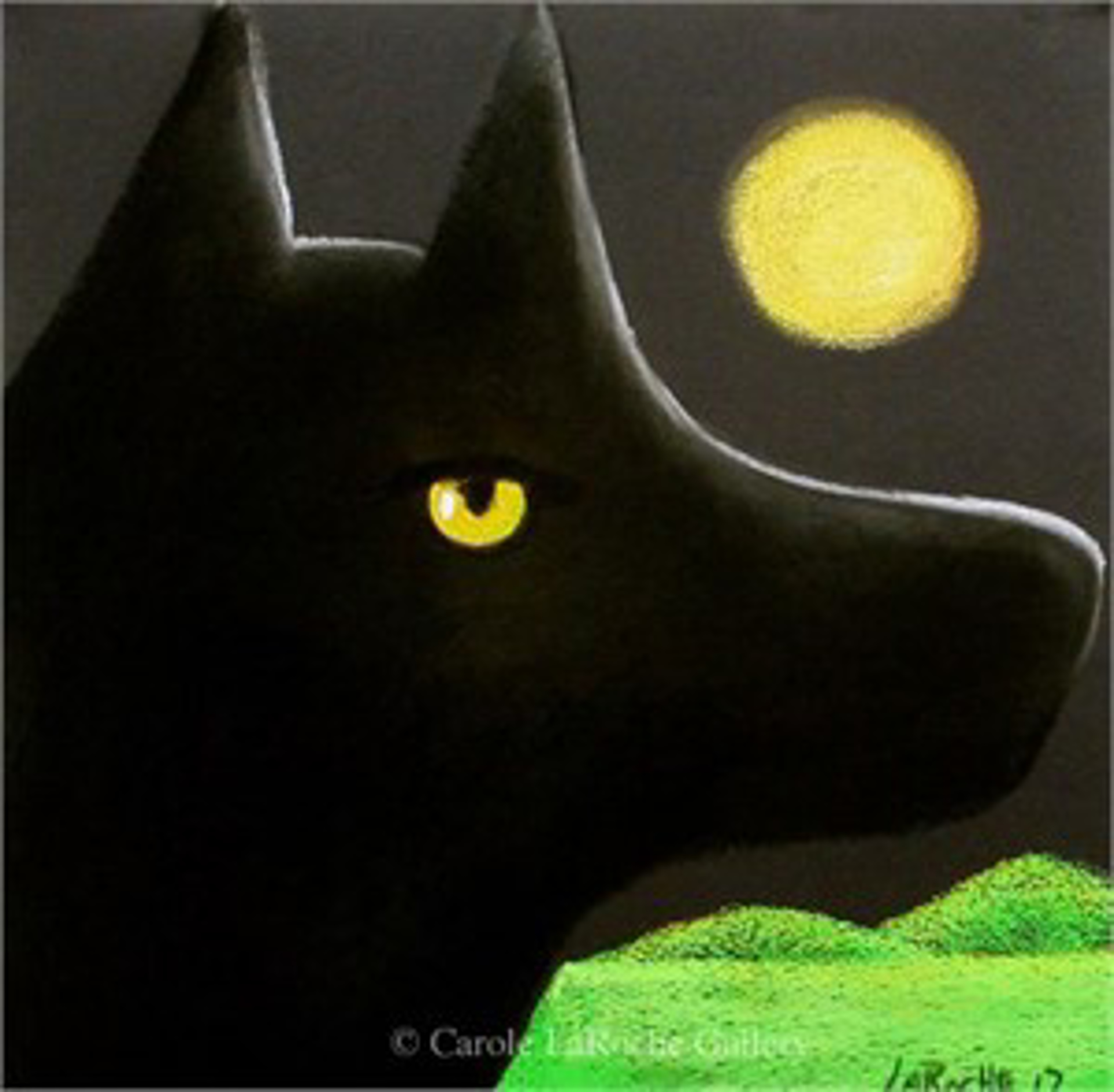 BLACK WOLF by Carole LaRoche