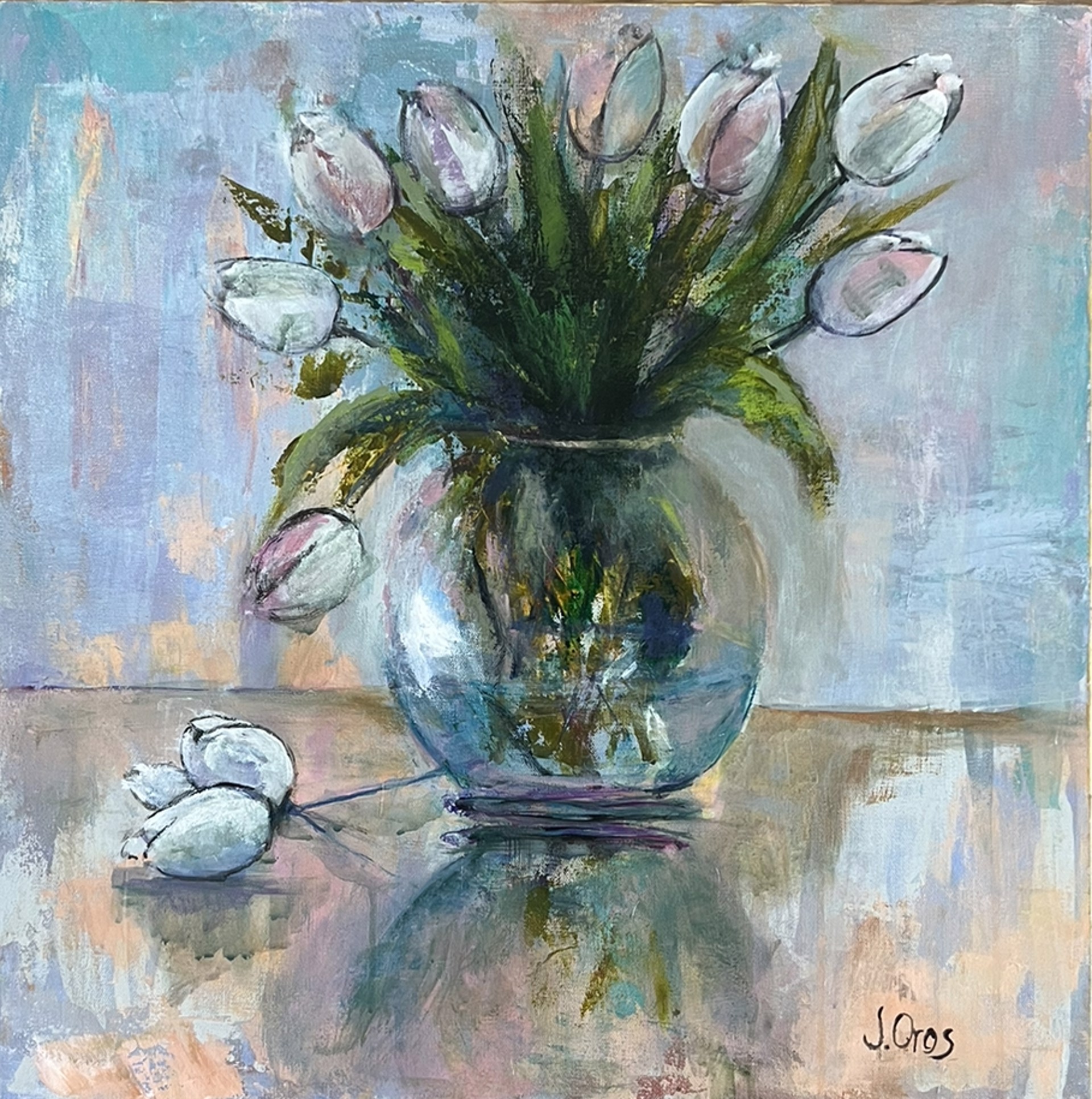 Tulips, Always, Always See the Light by June Oros