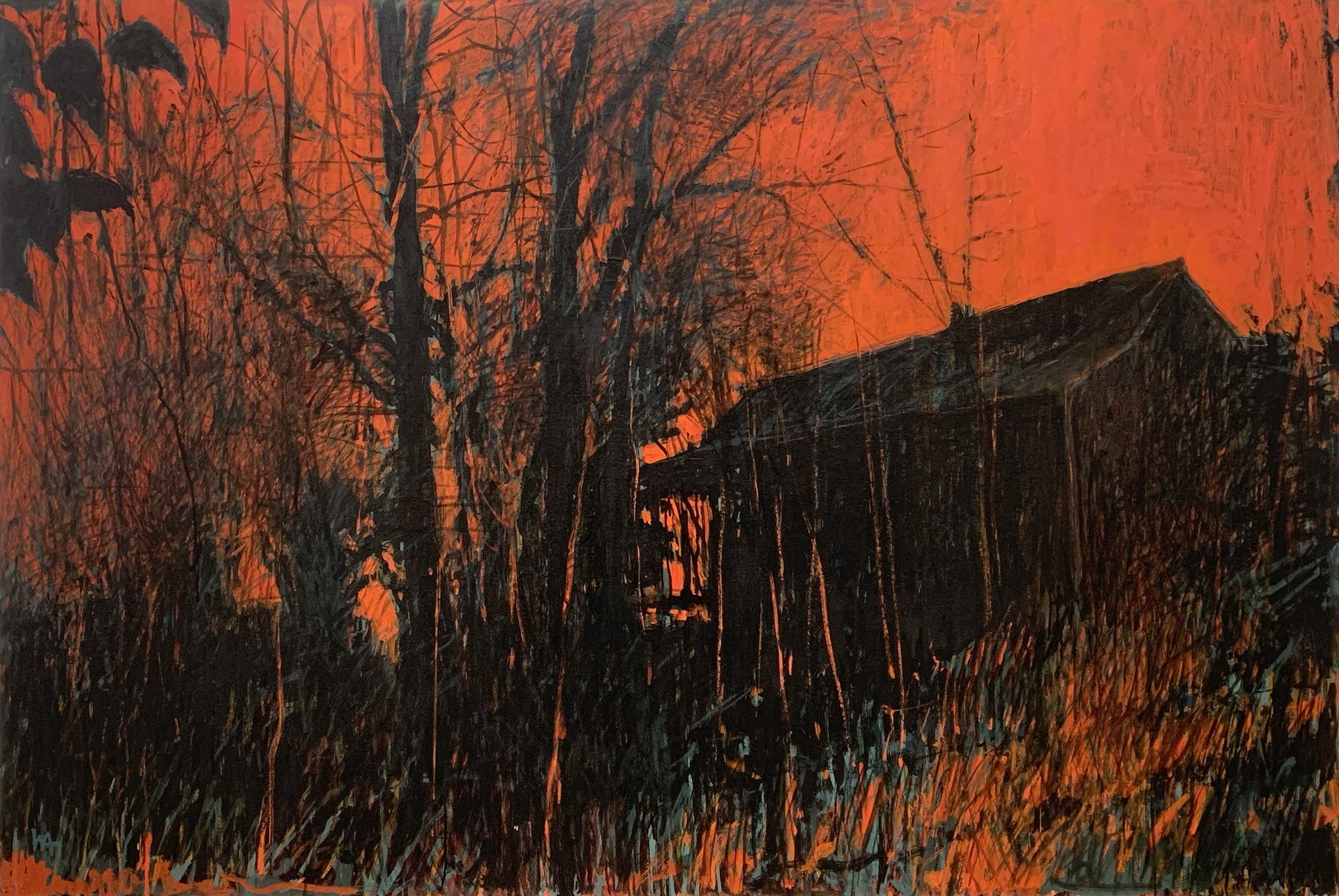 Barn by William Anzalone