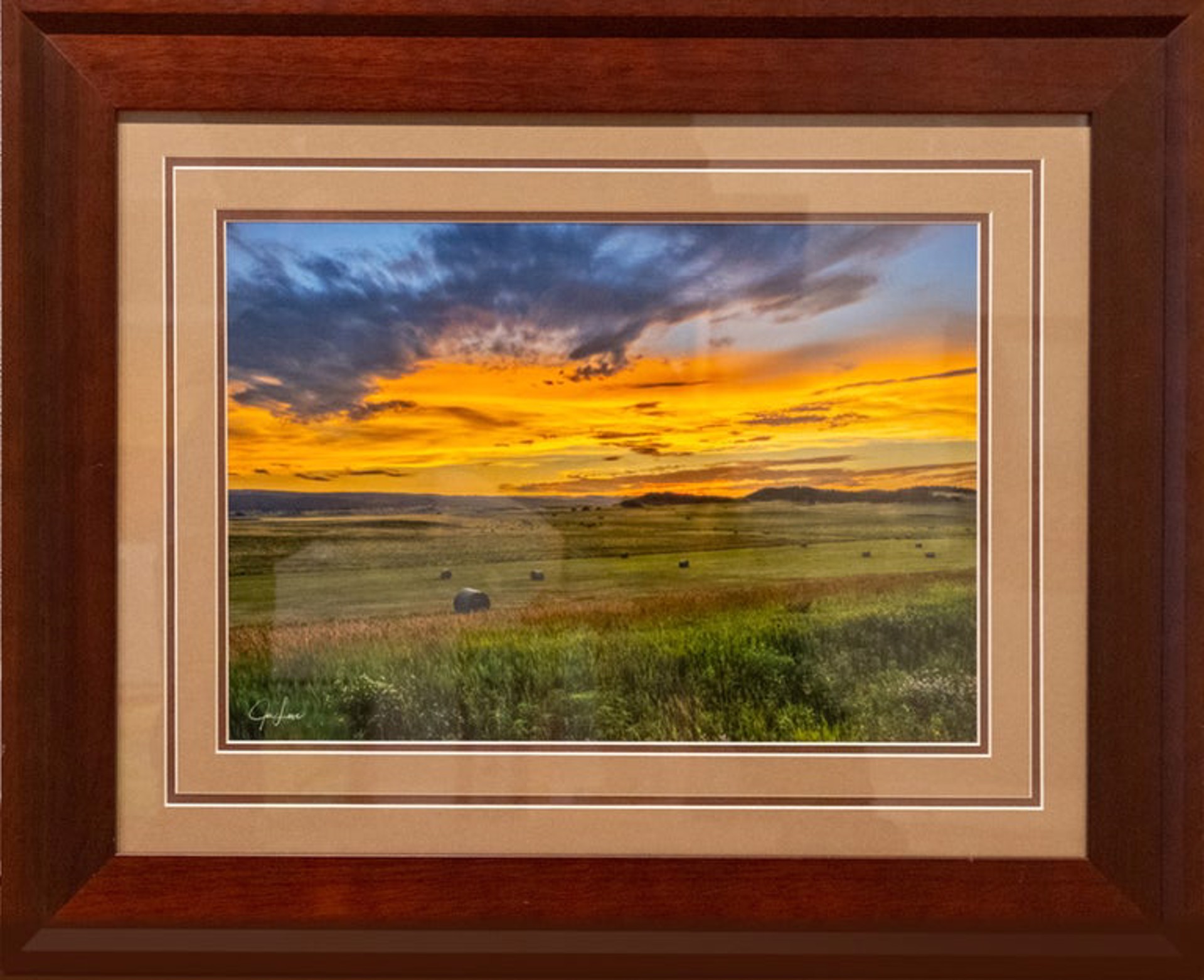 Erickson Ranch Sunset by Joe Lowe