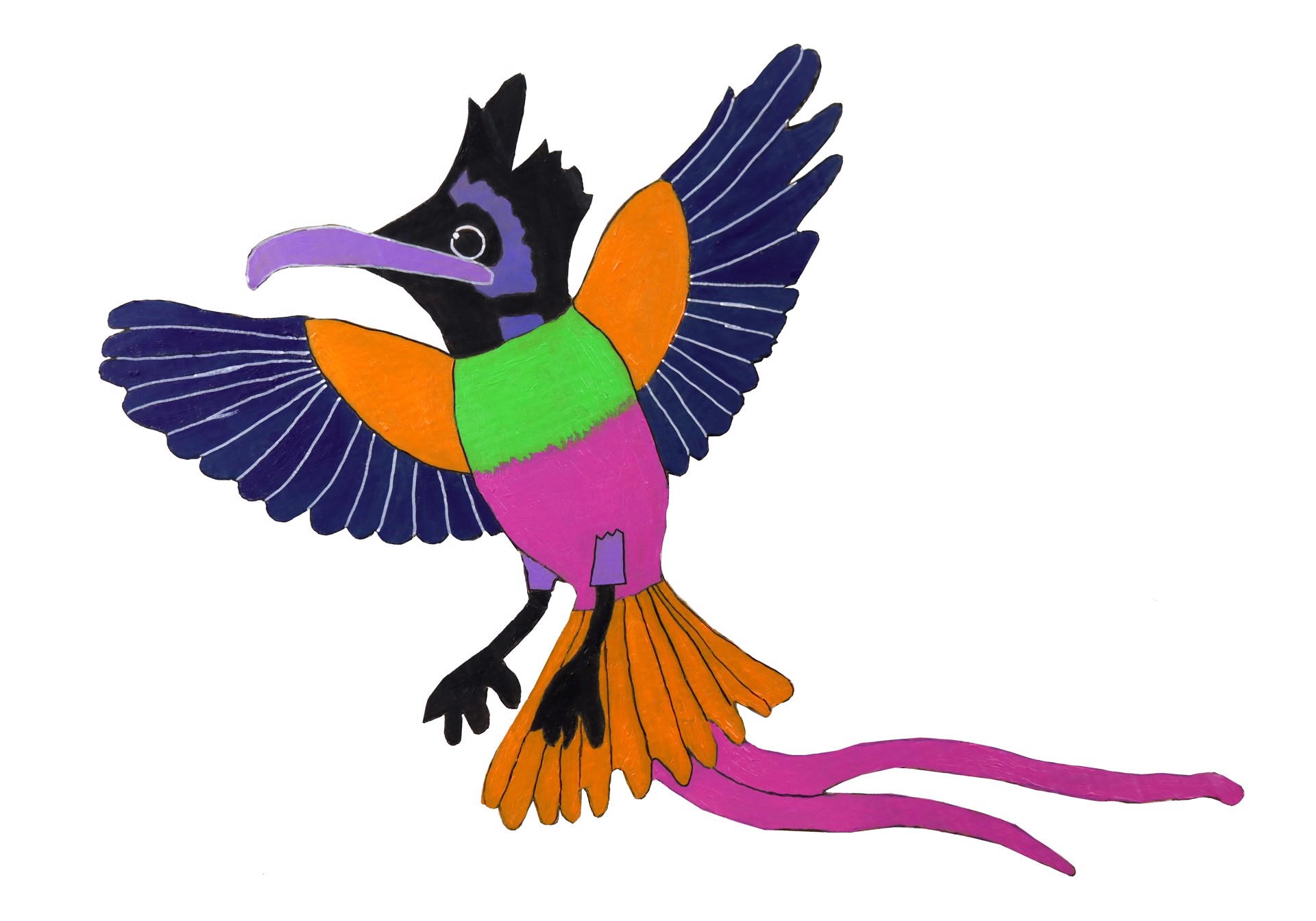 Rainbow Bird by Jacqueline Coleman