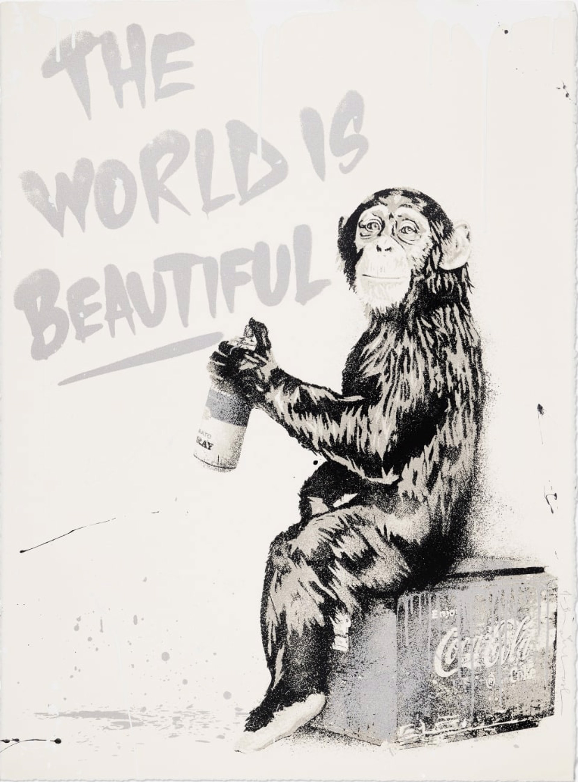 The World Is Beautiful by Mr. Brainwash