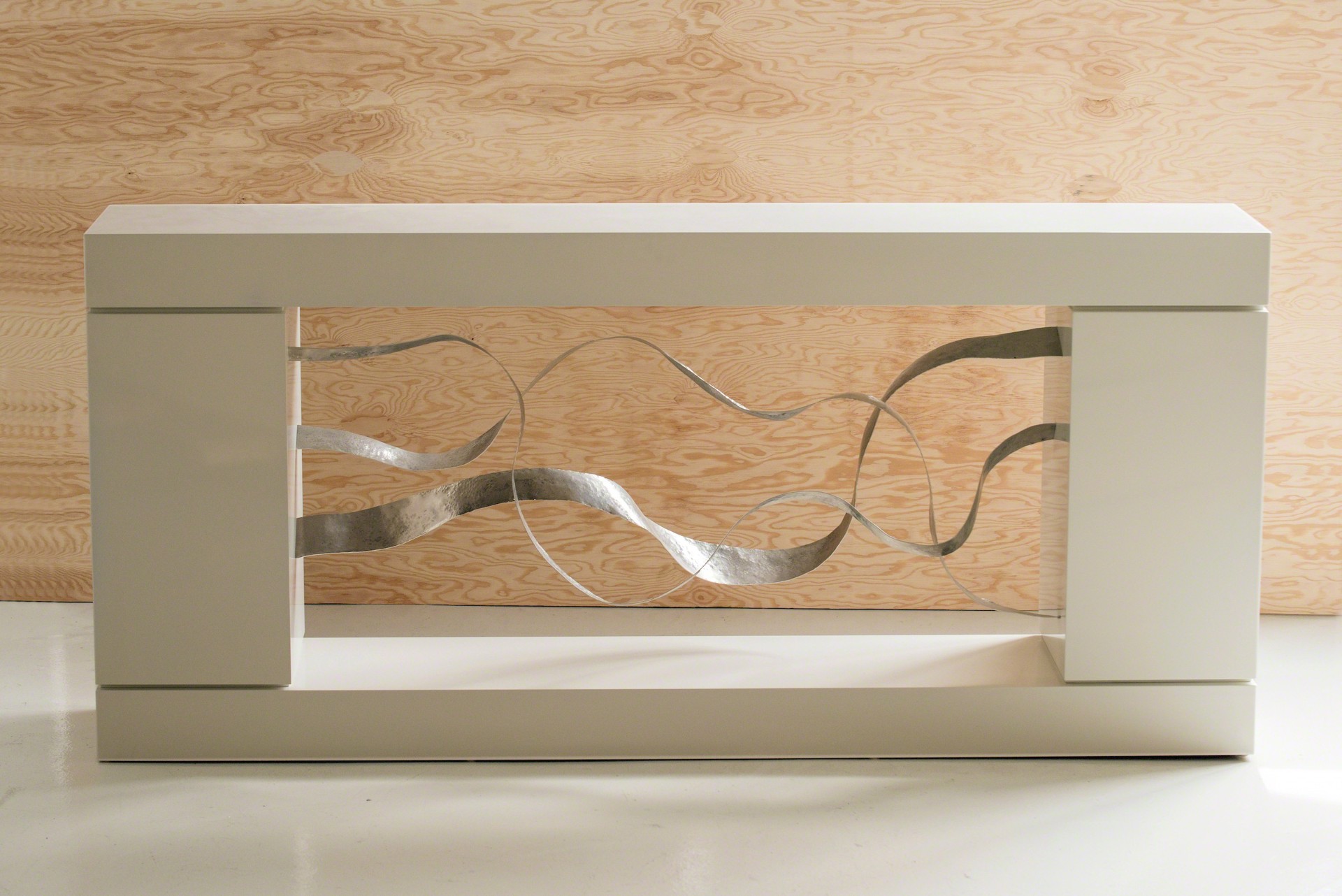 Cabinet-console "Waves" by Jacques Jarrige