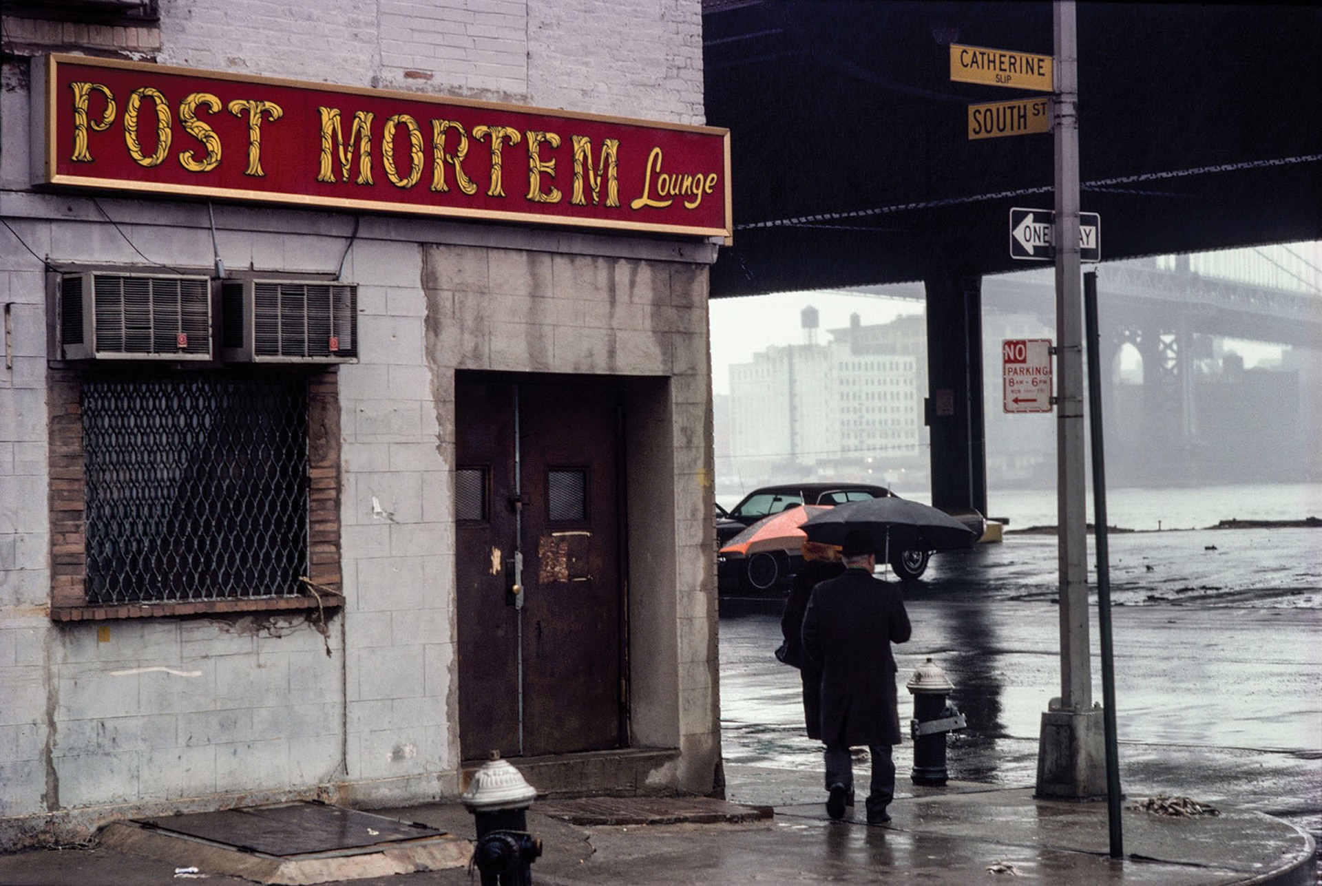 Post Mortem Lounge, Lower East Side, 1974 by Stephen Aiken