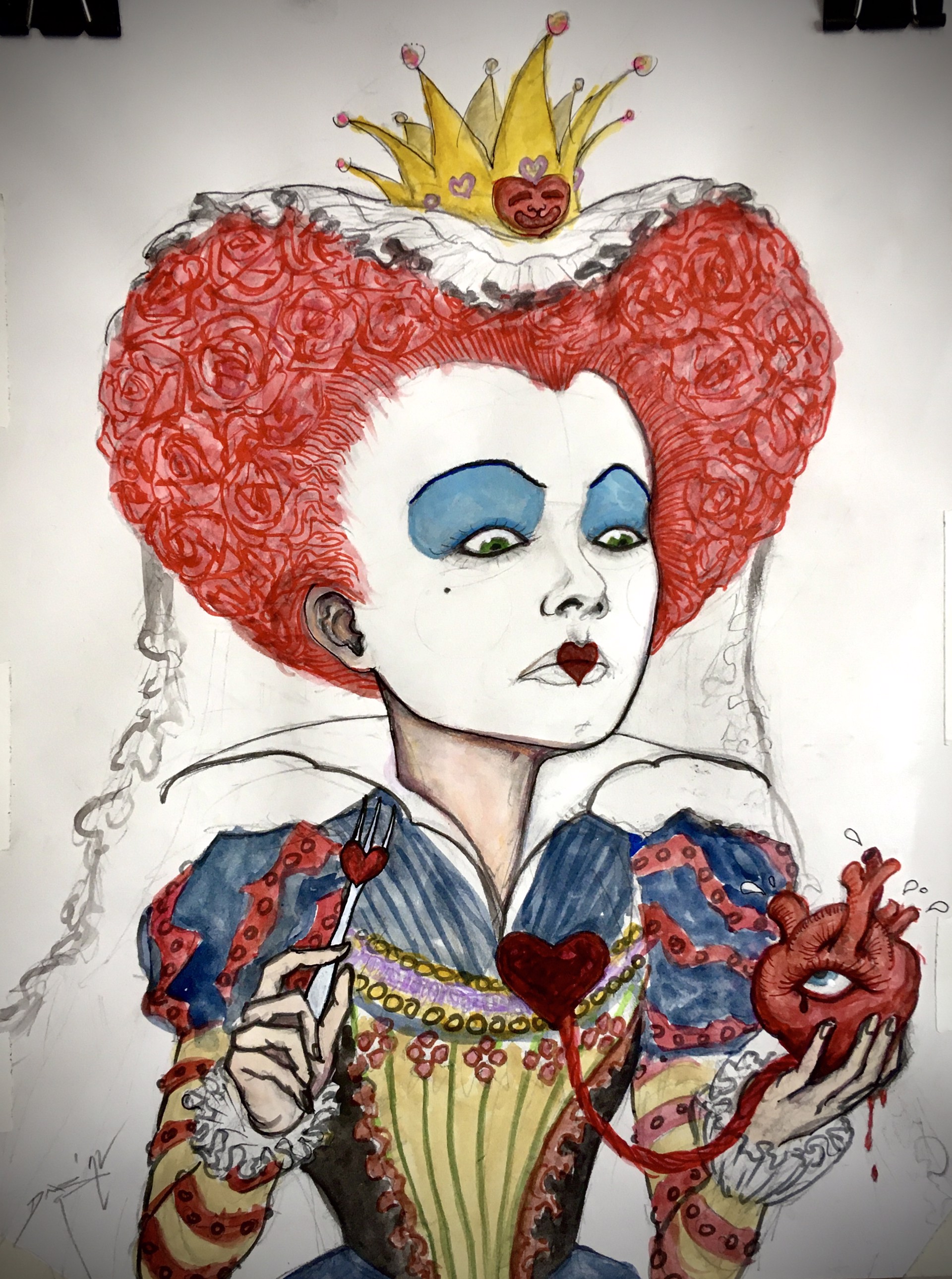 Red Heart Queen by Visiting Artists
