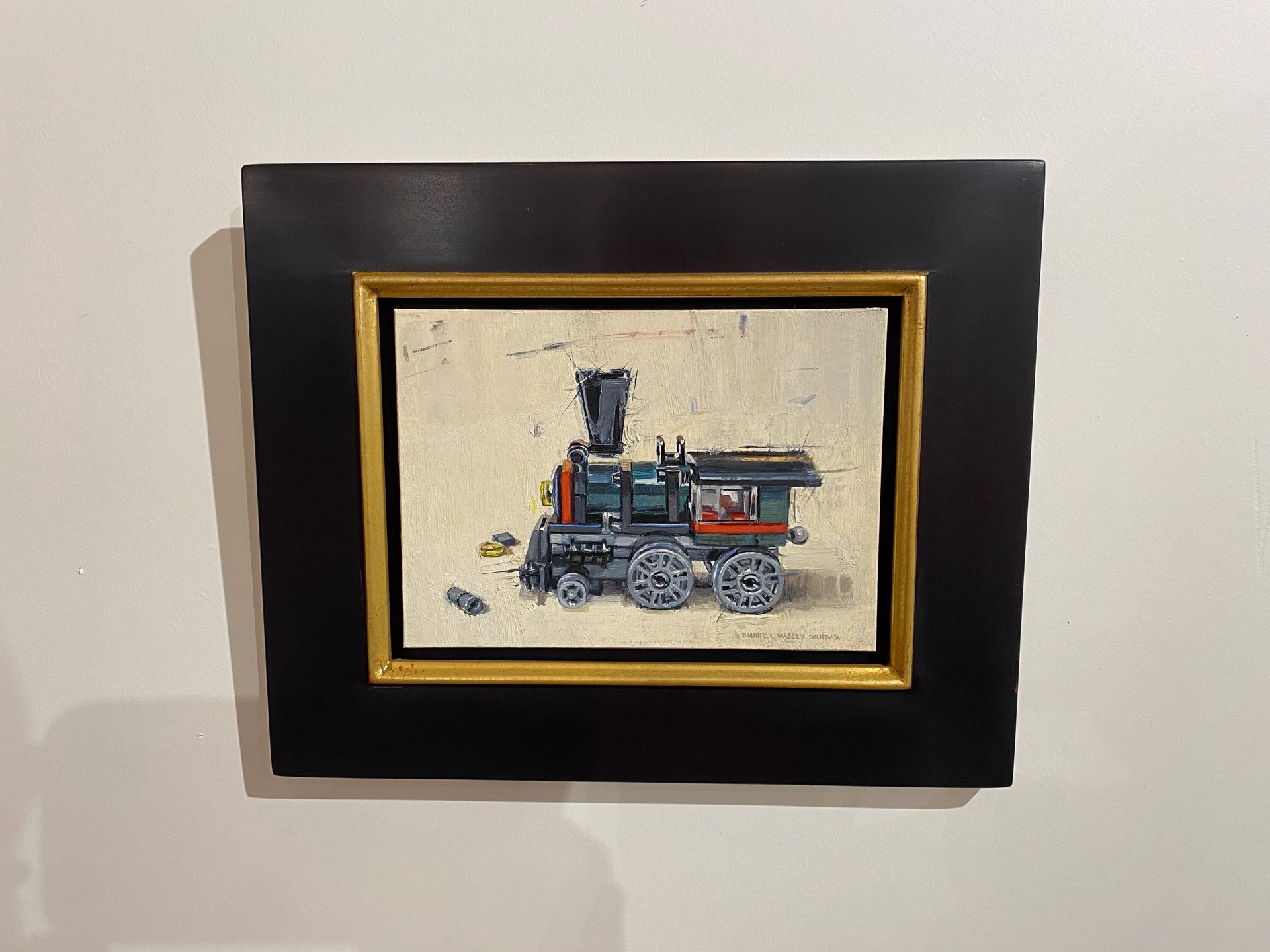 Train Engine by Dianne L Massey Dunbar