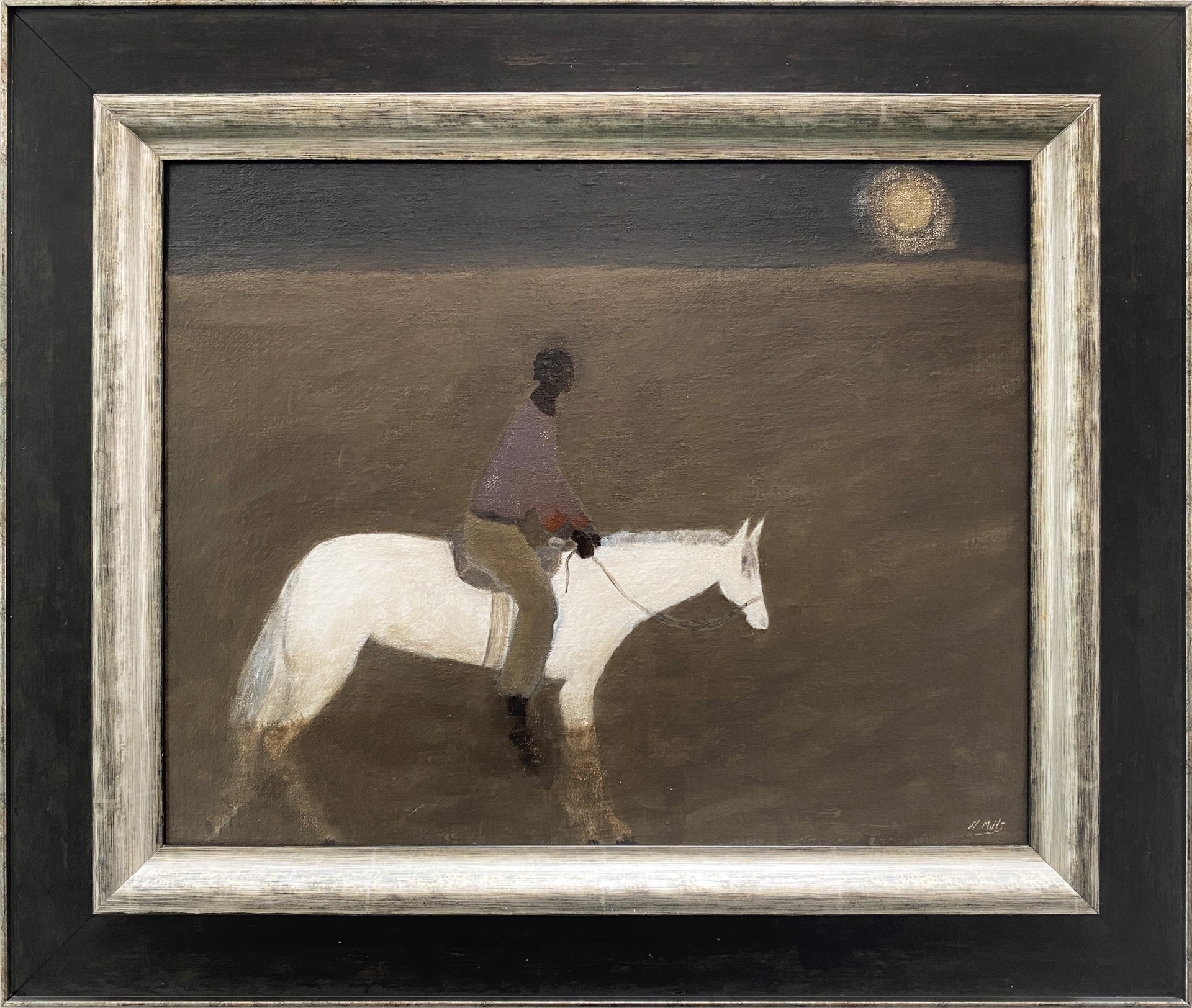 Pony and Rider/ Muddy Lake by Gigi Mills
