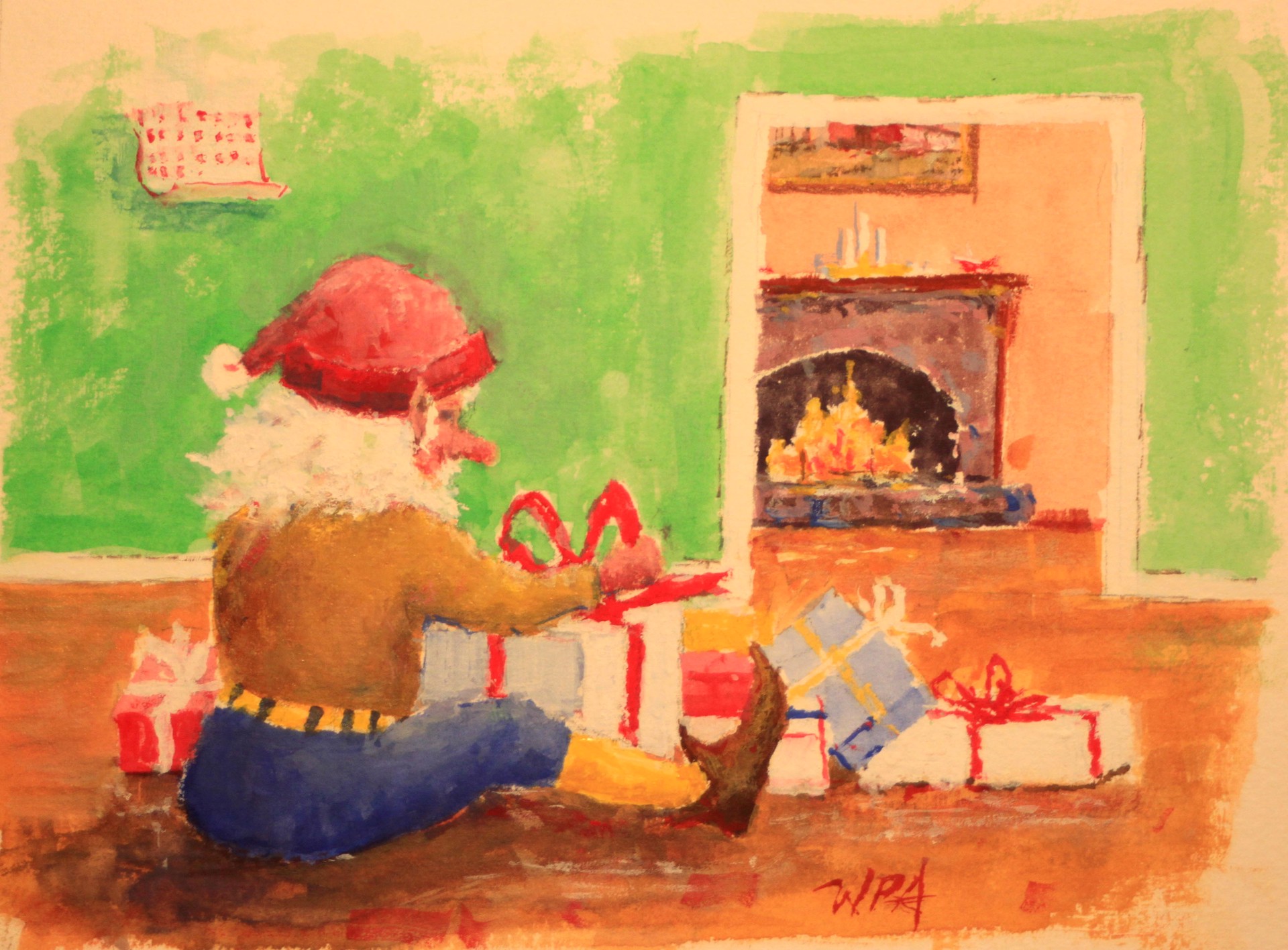 Elf Family Christmas by Perry Austin