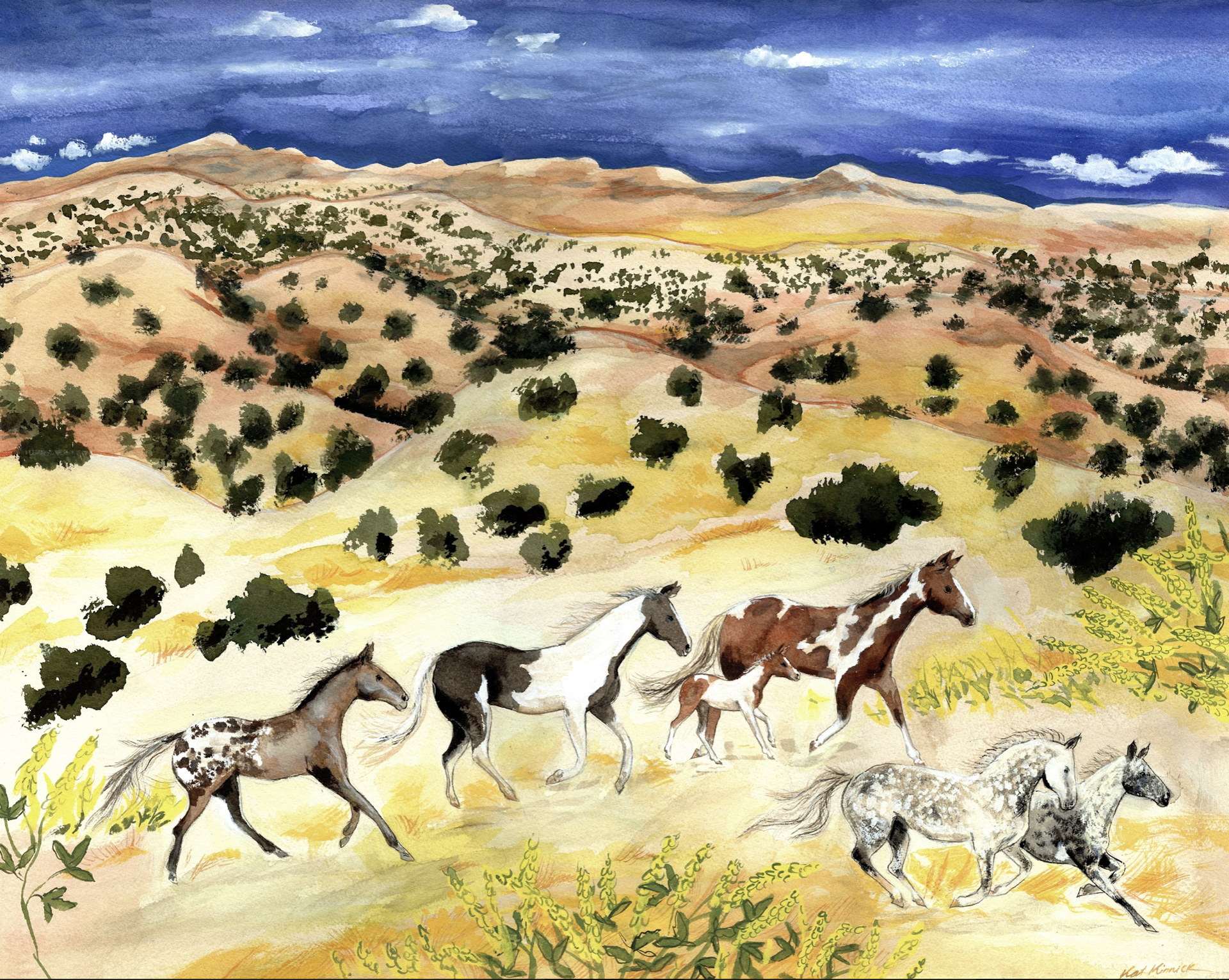 Wild Horses by Kat Kinnick