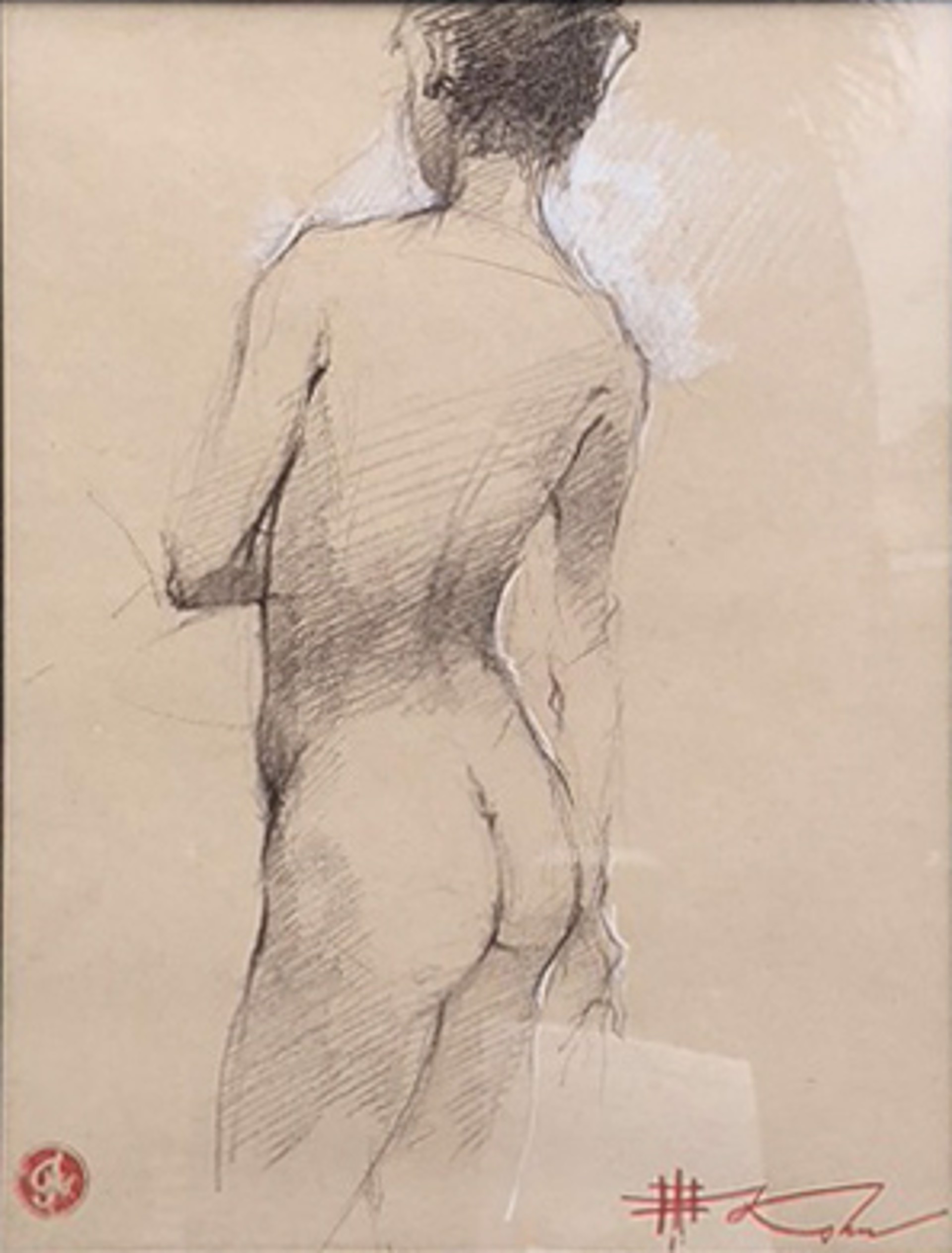 "Nude Study" by Andre Kohn
