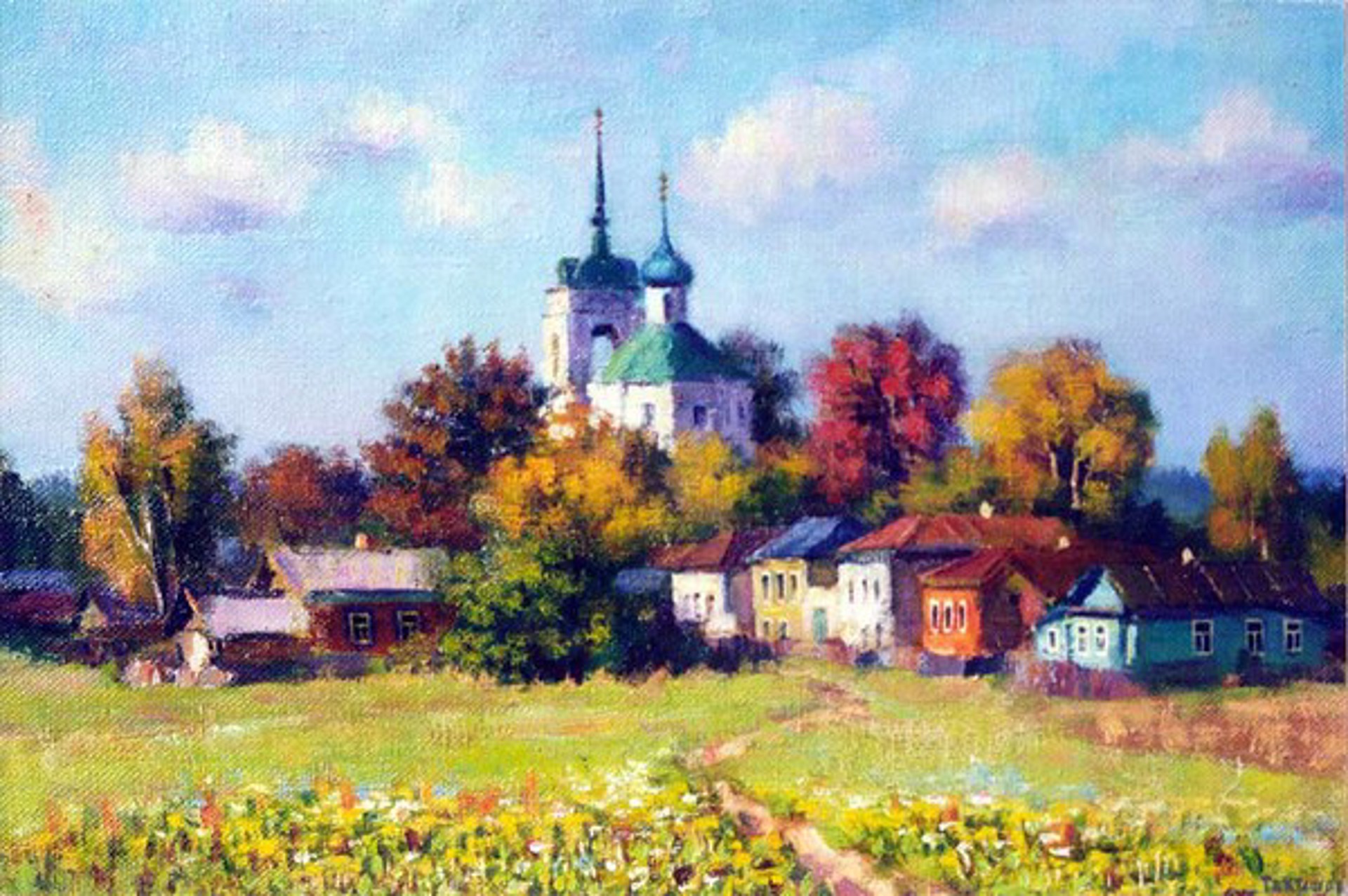 Village of Arbuzovo by Ismyatula Taktashov