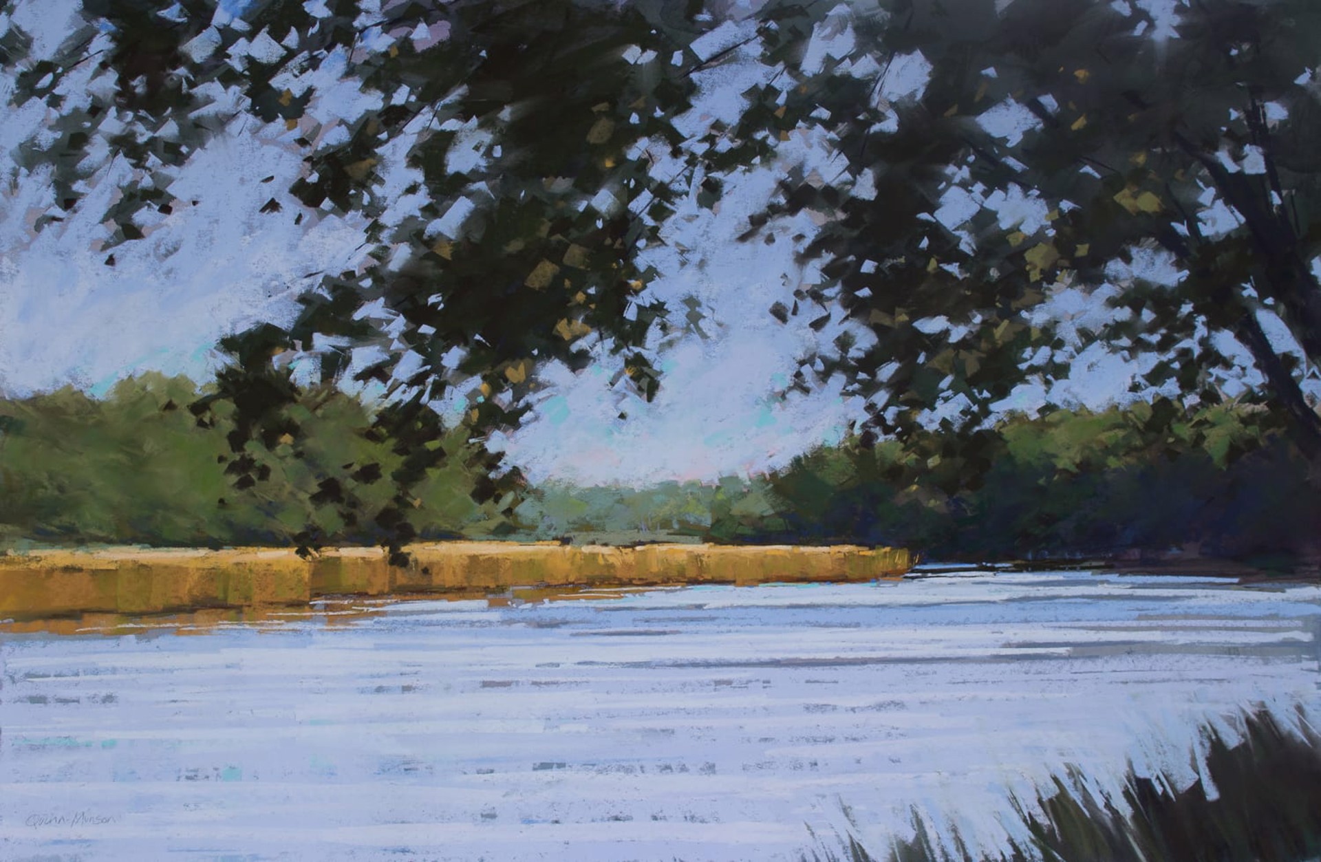 Golden Marsh by Deborah Quinn-Munson