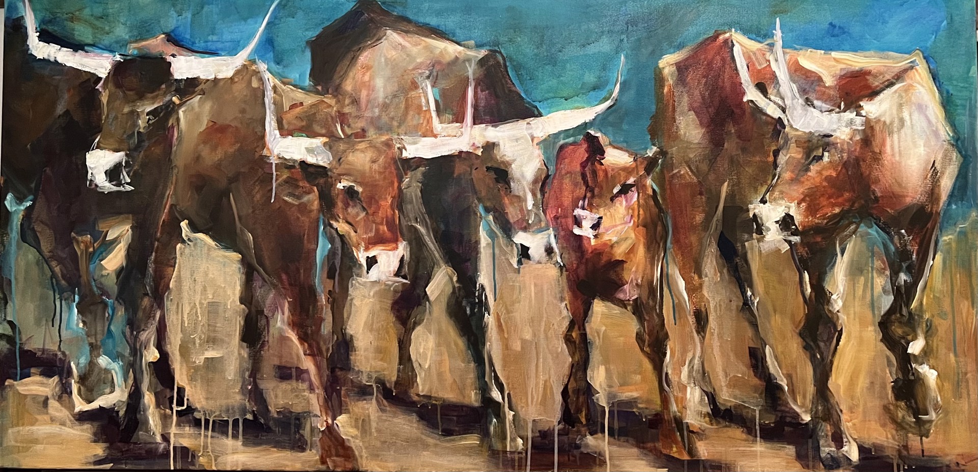 Red River Gang by Andrée Hudson