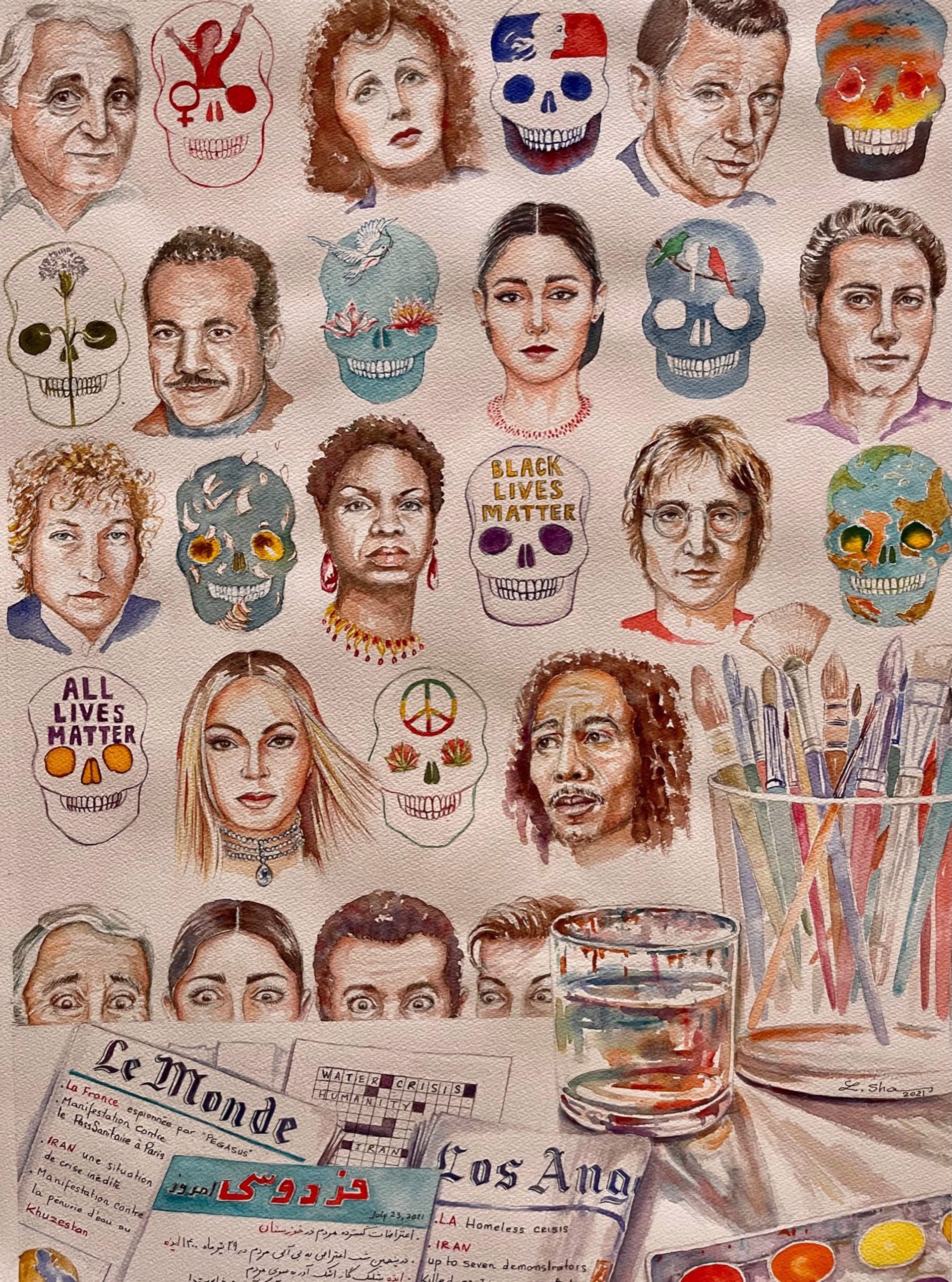 Toward Awakening: International artist for music by Lily Shams