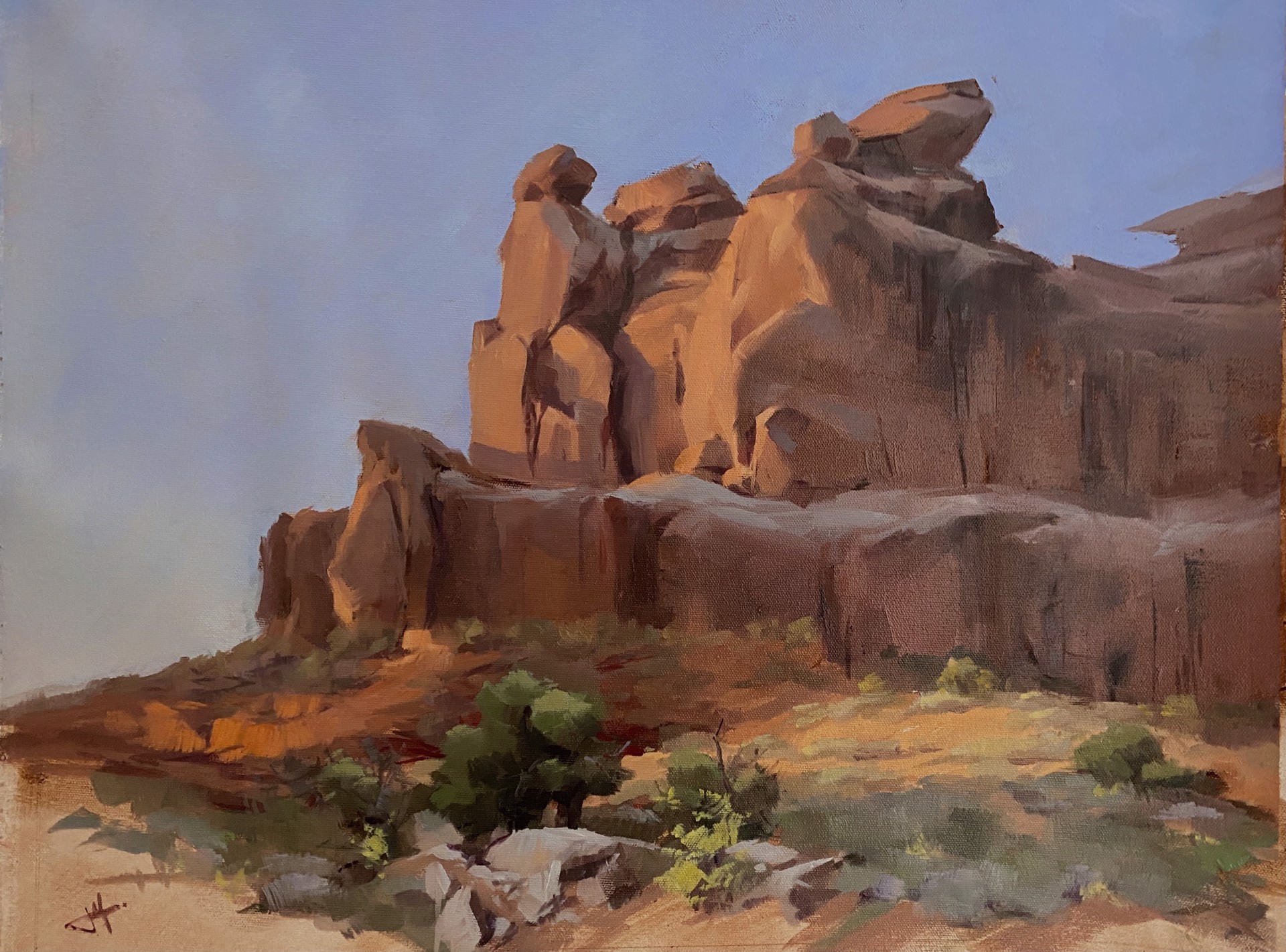 Sandstone Sunrise by Judd Mercer