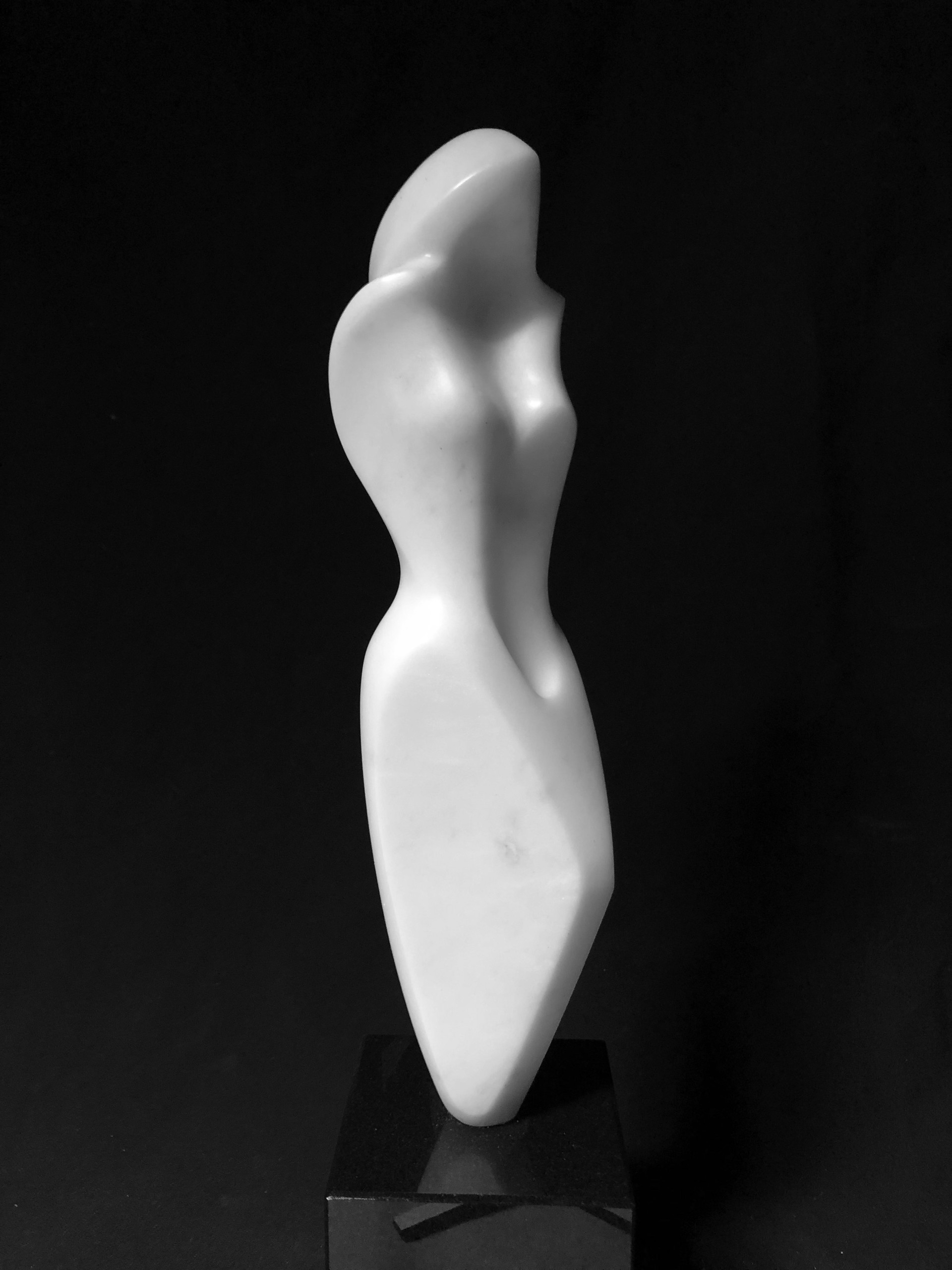 25" version of Venus on 3" H x 8" D base. Base included in height. by Steven Lustig