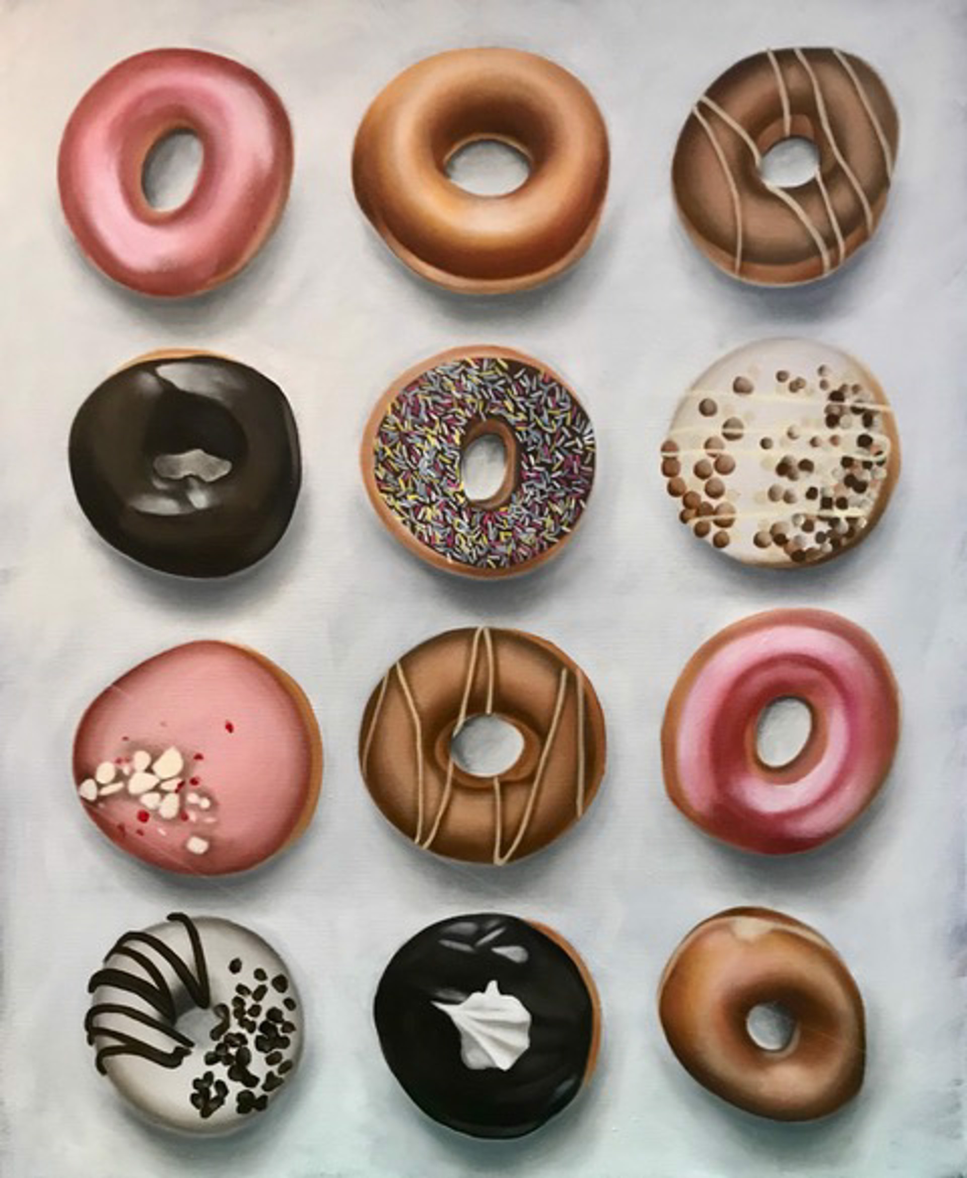 Dozen Donuts by Tori Bilas
