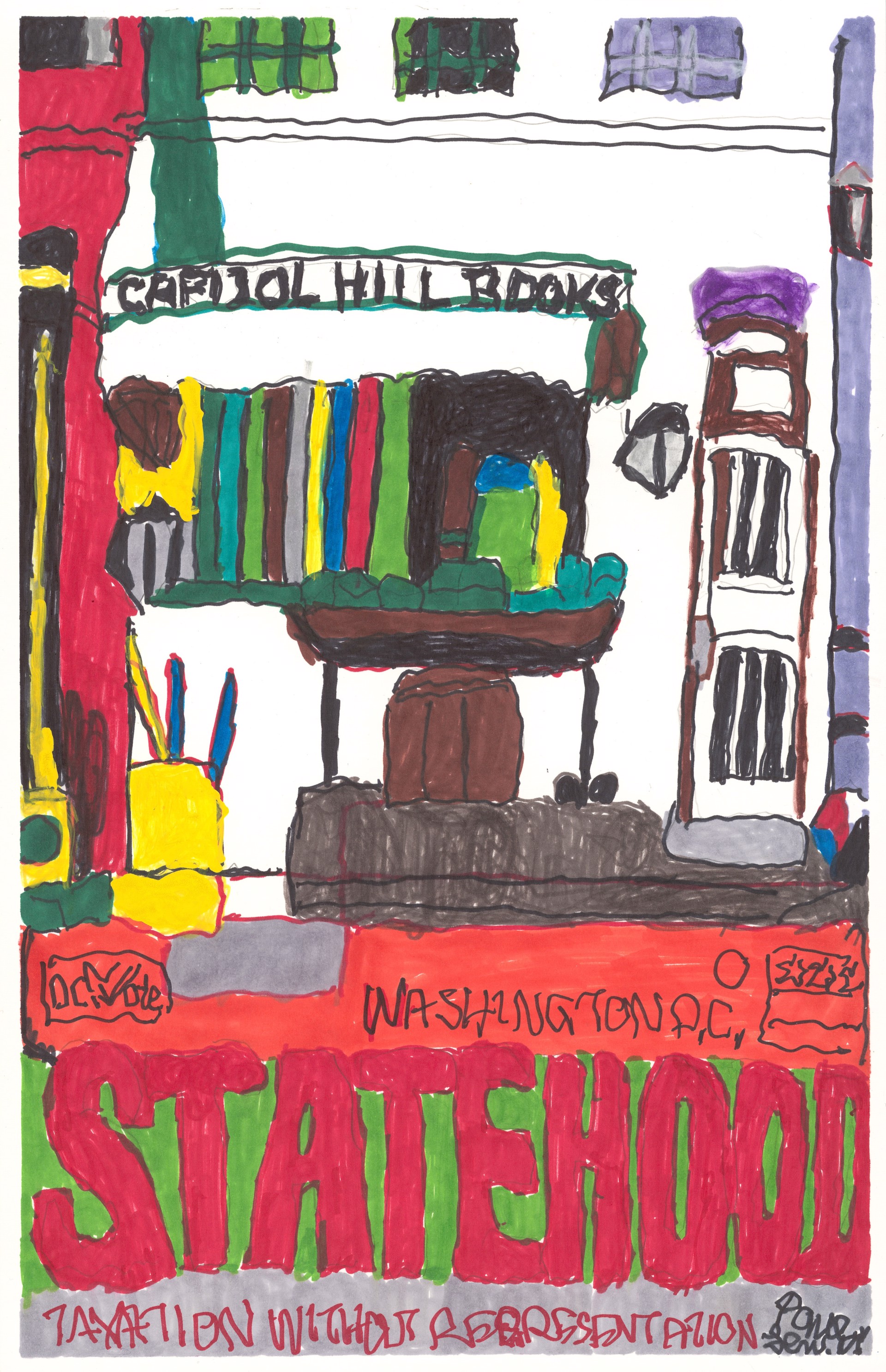 Capitol Hill Books (Statehood for DC) by Paul Lewis