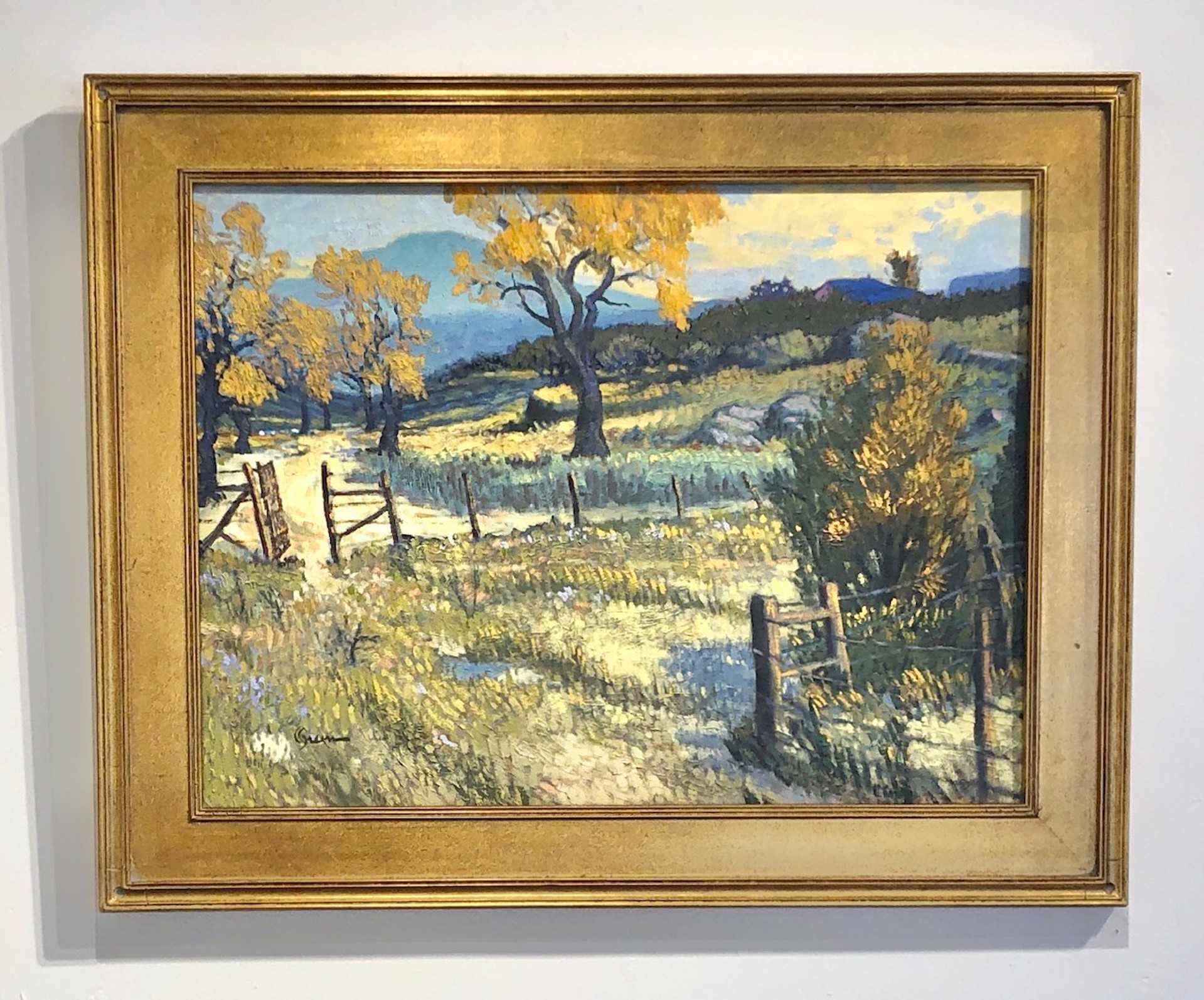 View From the Pasture by Kenneth Green