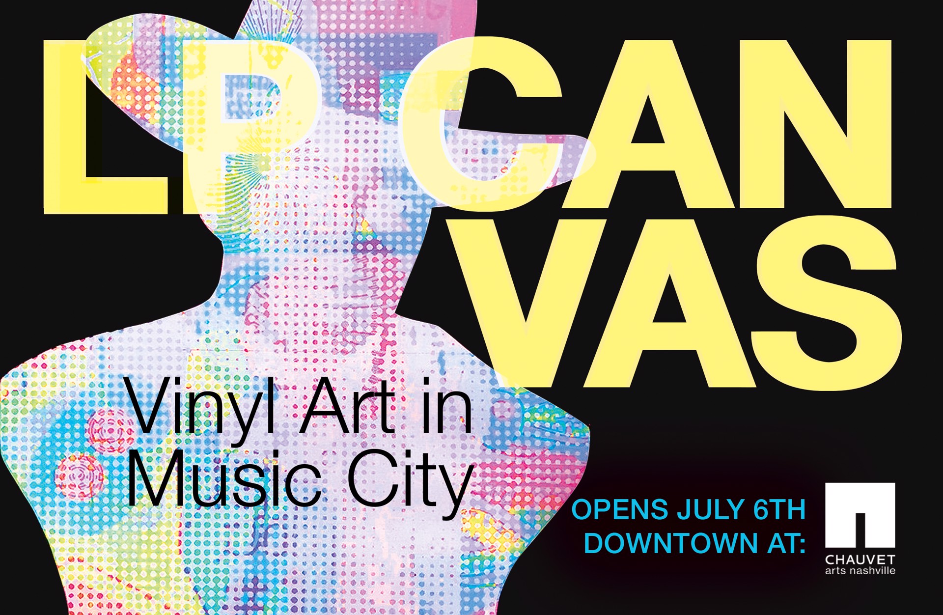 LP Canvas: Vinyl Art in Music City | Chauvet Arts