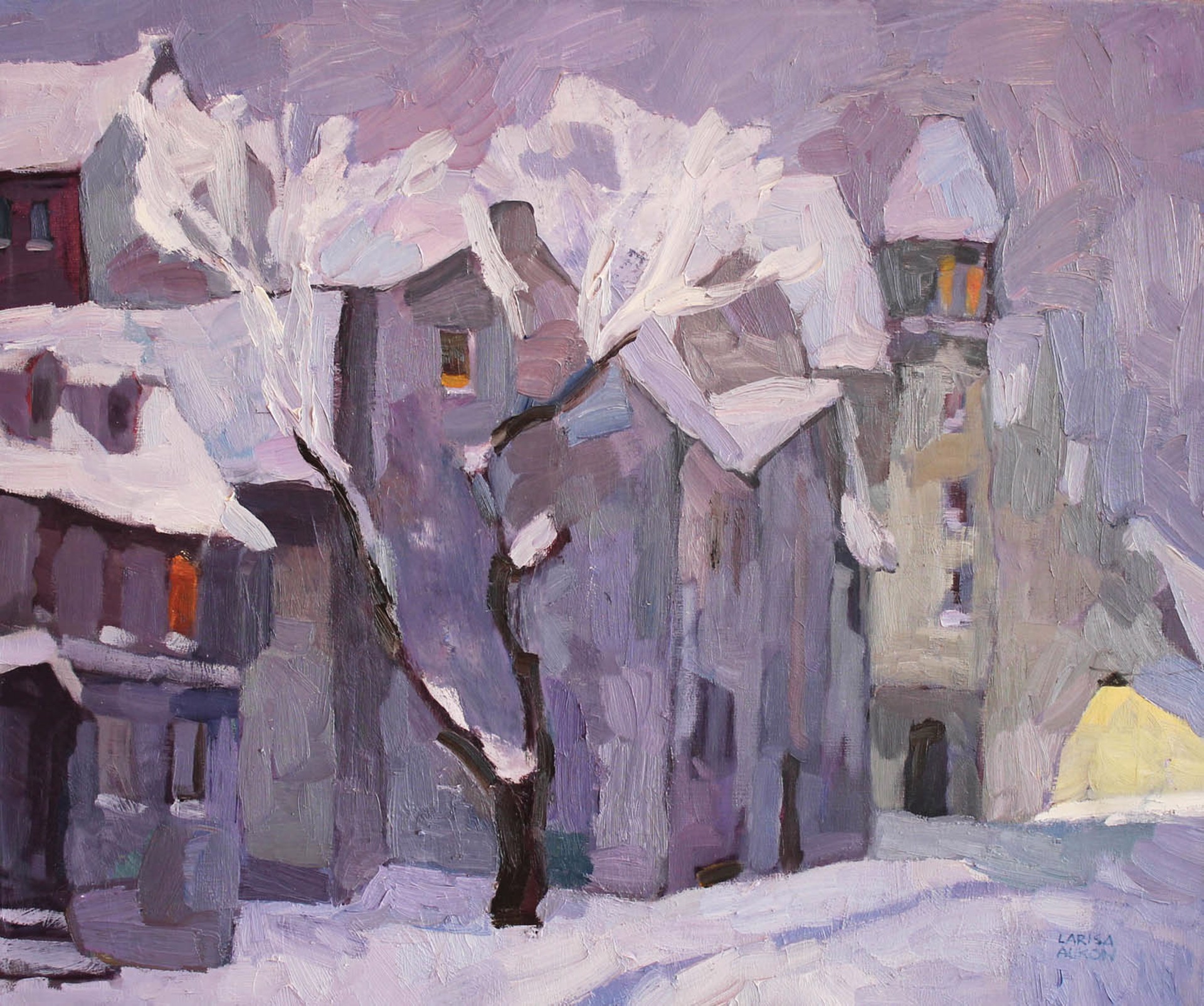 Last Snow of the Season by Larisa Aukon