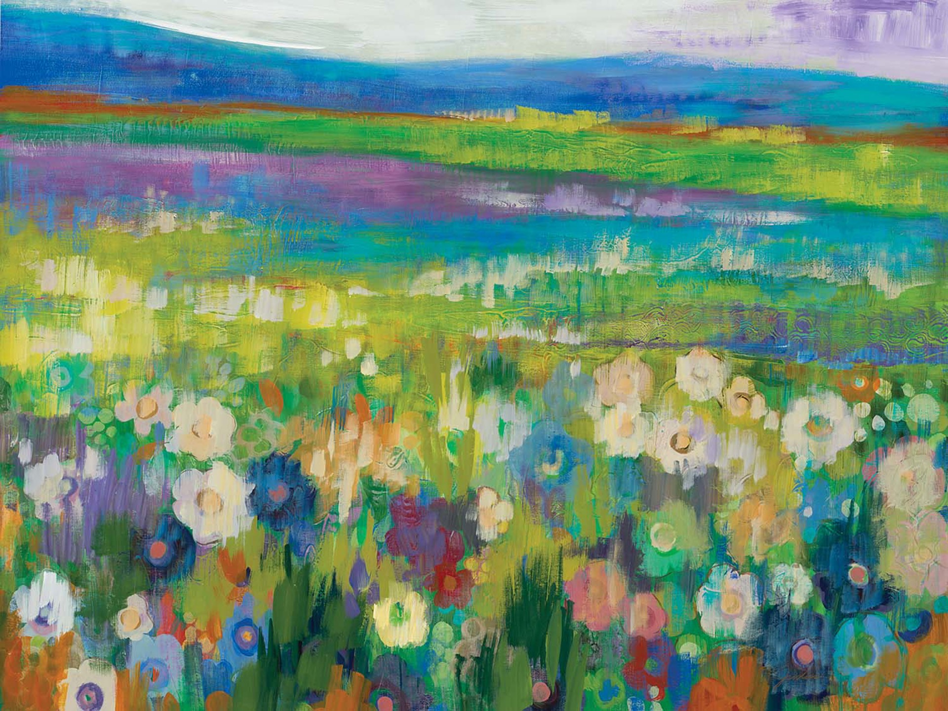 Flower Fields by Liz Jardine