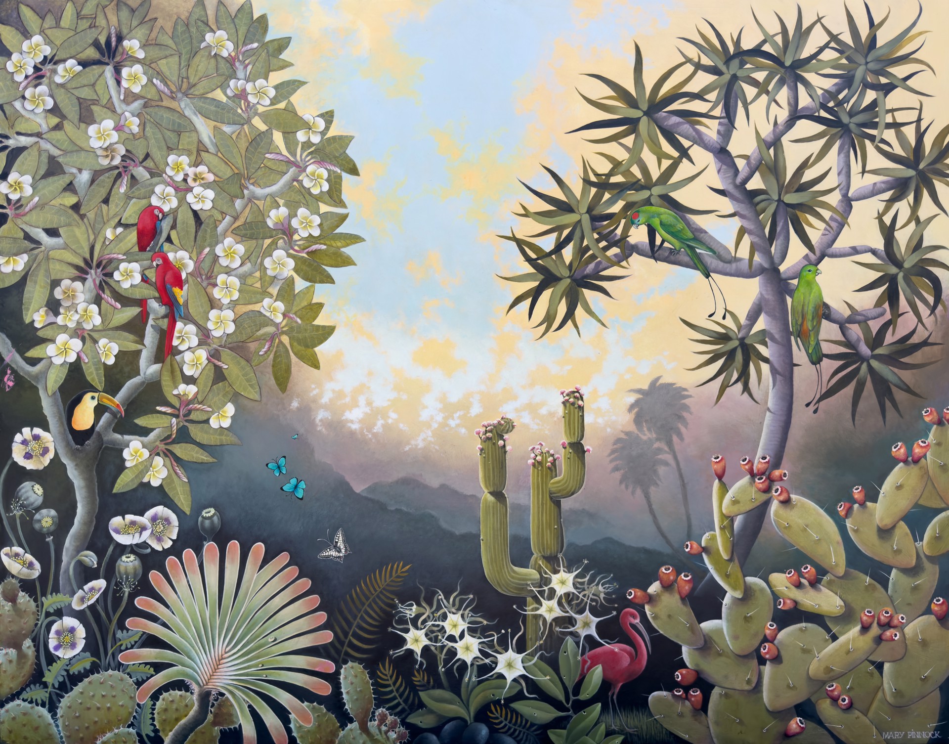 Marcos Brazilian Jungle by Mary Pinnock