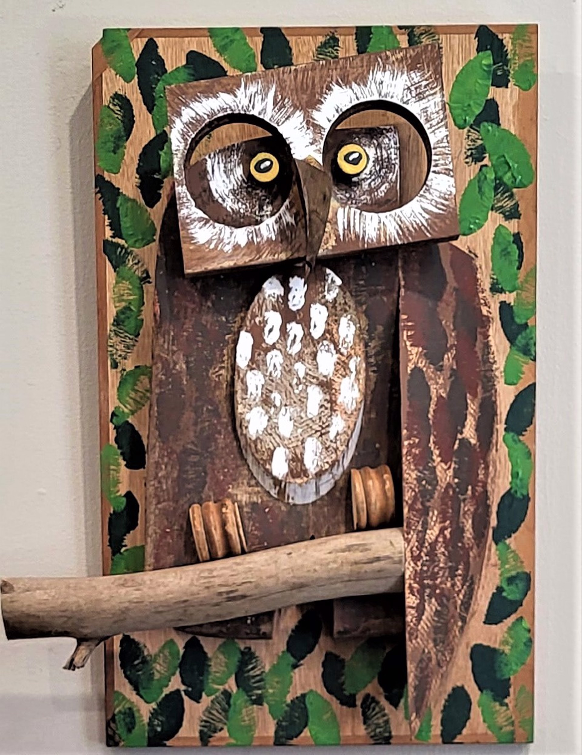 SAW WHET OWL by ANDRE BENOIT