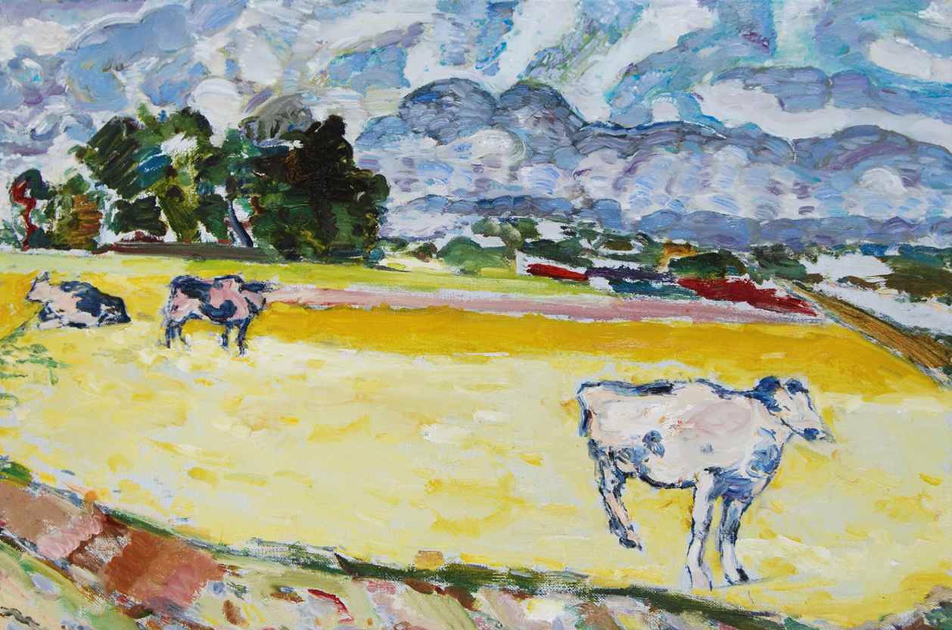 June Yellow by Bernard Chaet