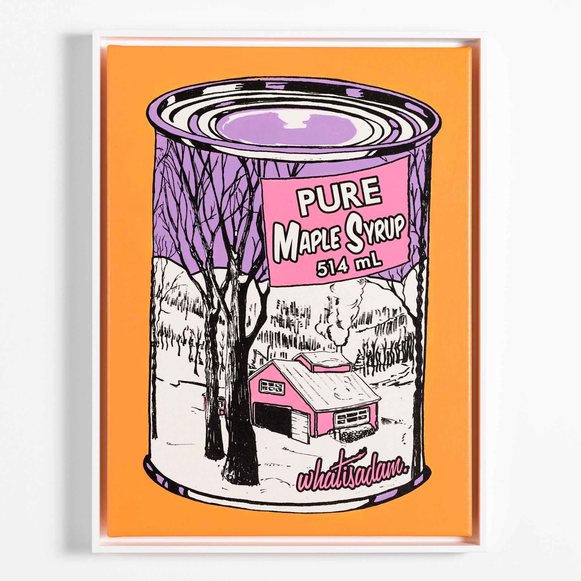 Maple Syrup (Orange/Purple) by Whatisadam
