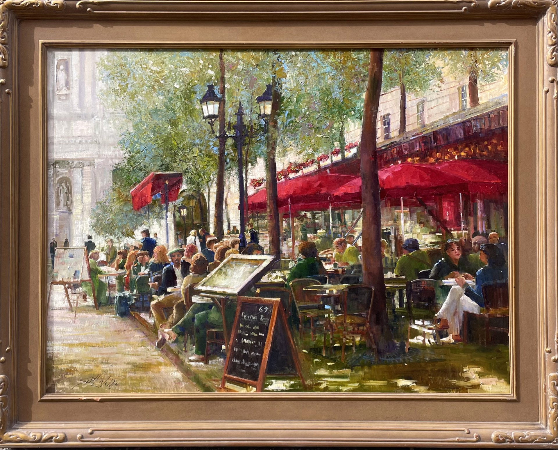 Beautiful Luncheon by Scott Wallis