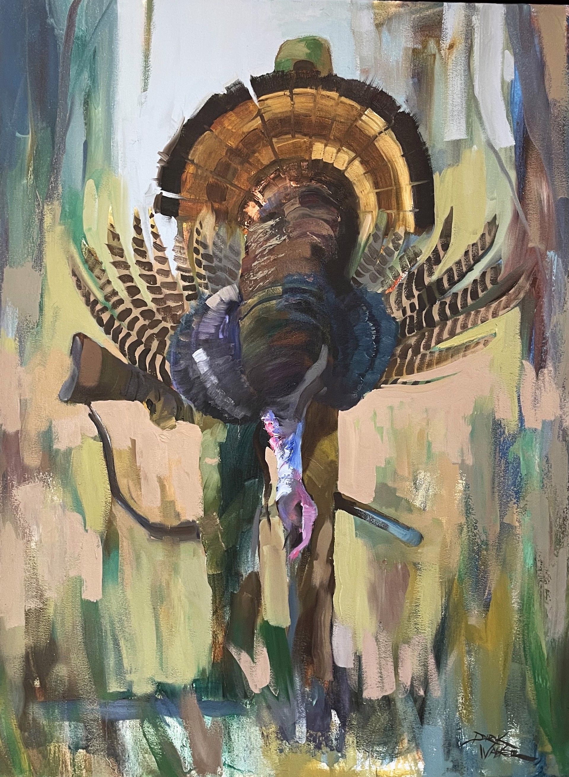 Early Spring Tom - The Turkey Hunter by Dirk Walker