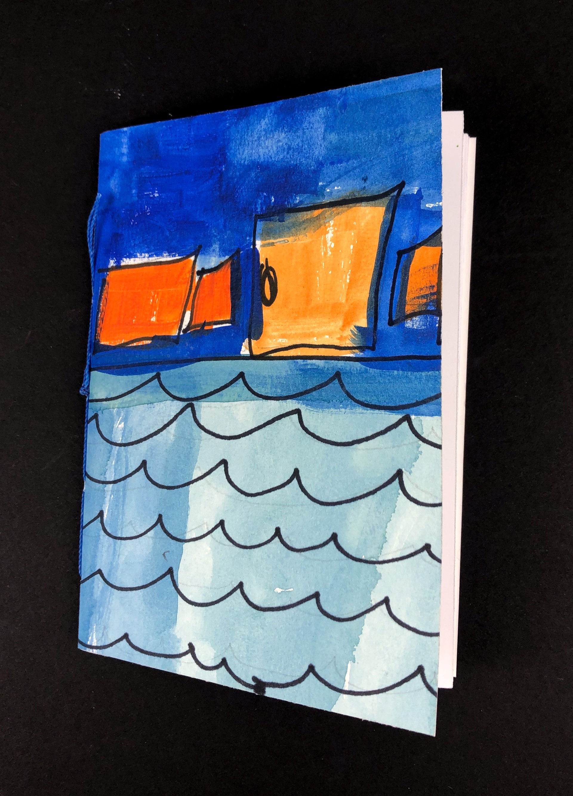 Beach House (notebook journal) by Helen Lewis