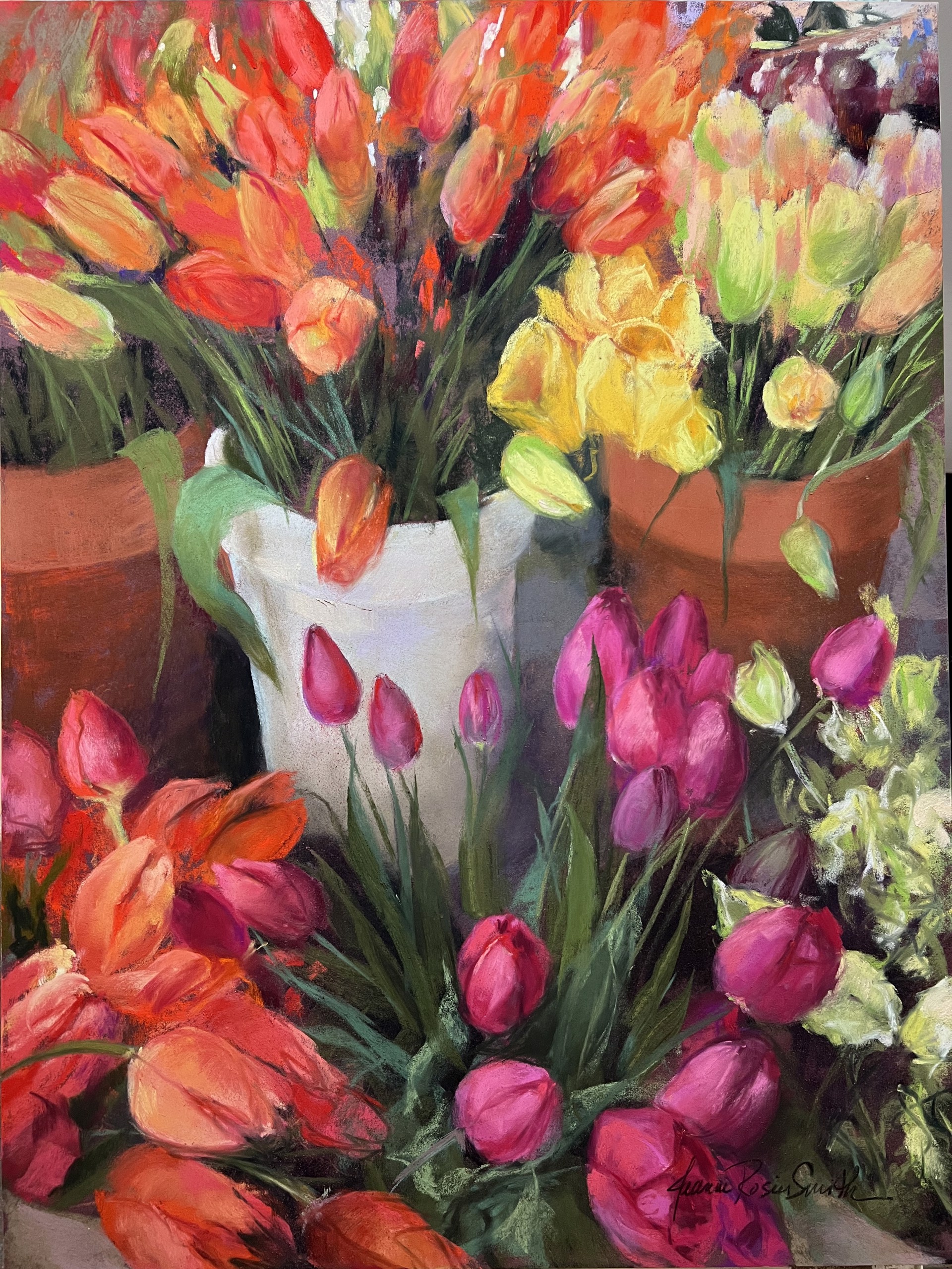 A Burst of Spring by JEANNE ROSIER SMITH
