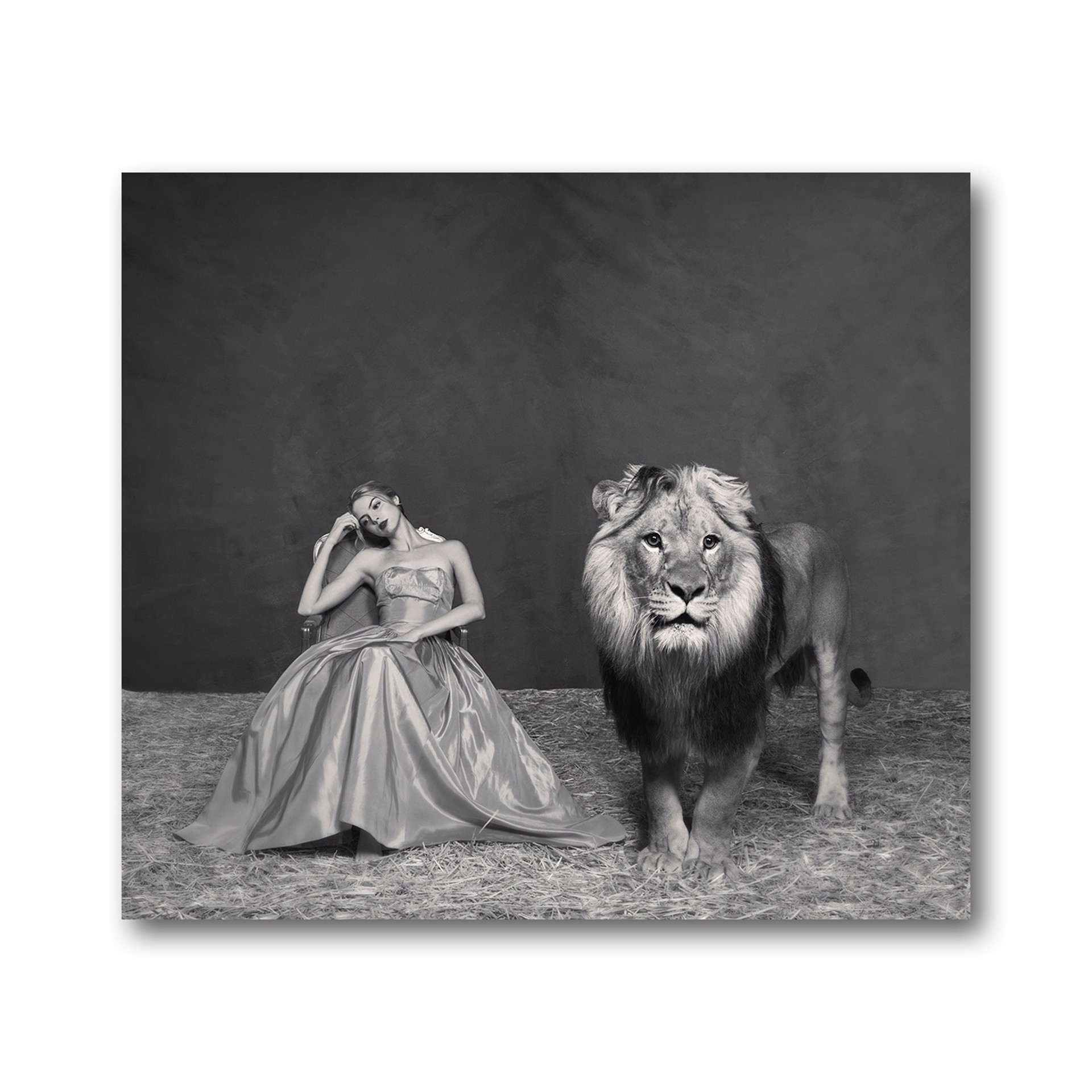 The Lady and The Lion by Tyler Shields