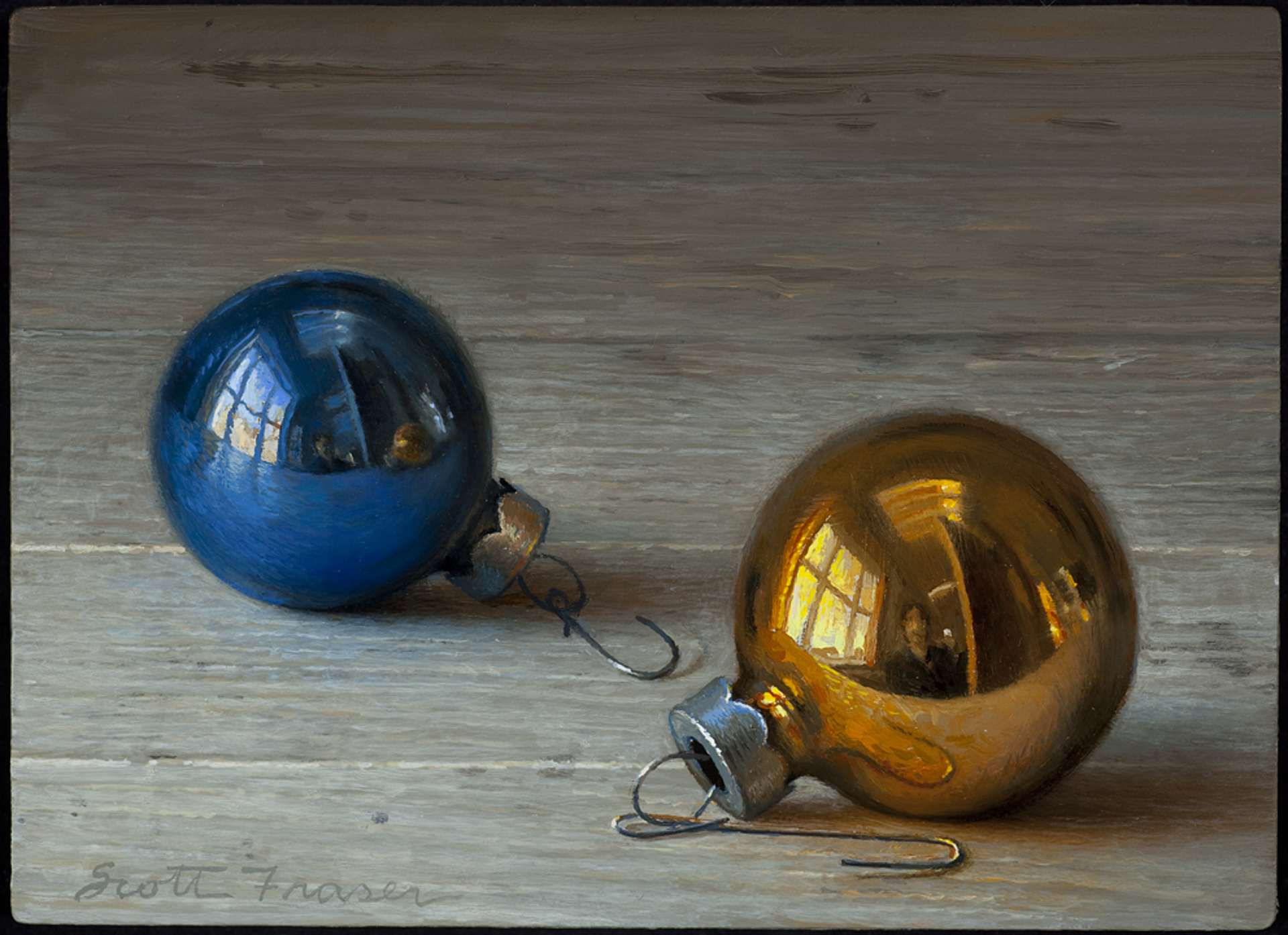 Two Ornaments by Scott Fraser