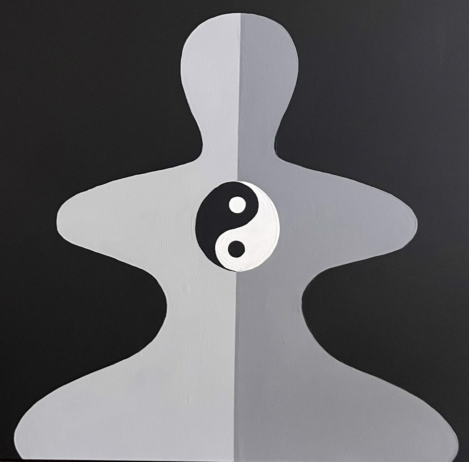 Finding Center - Yin and Yang by Brent Land