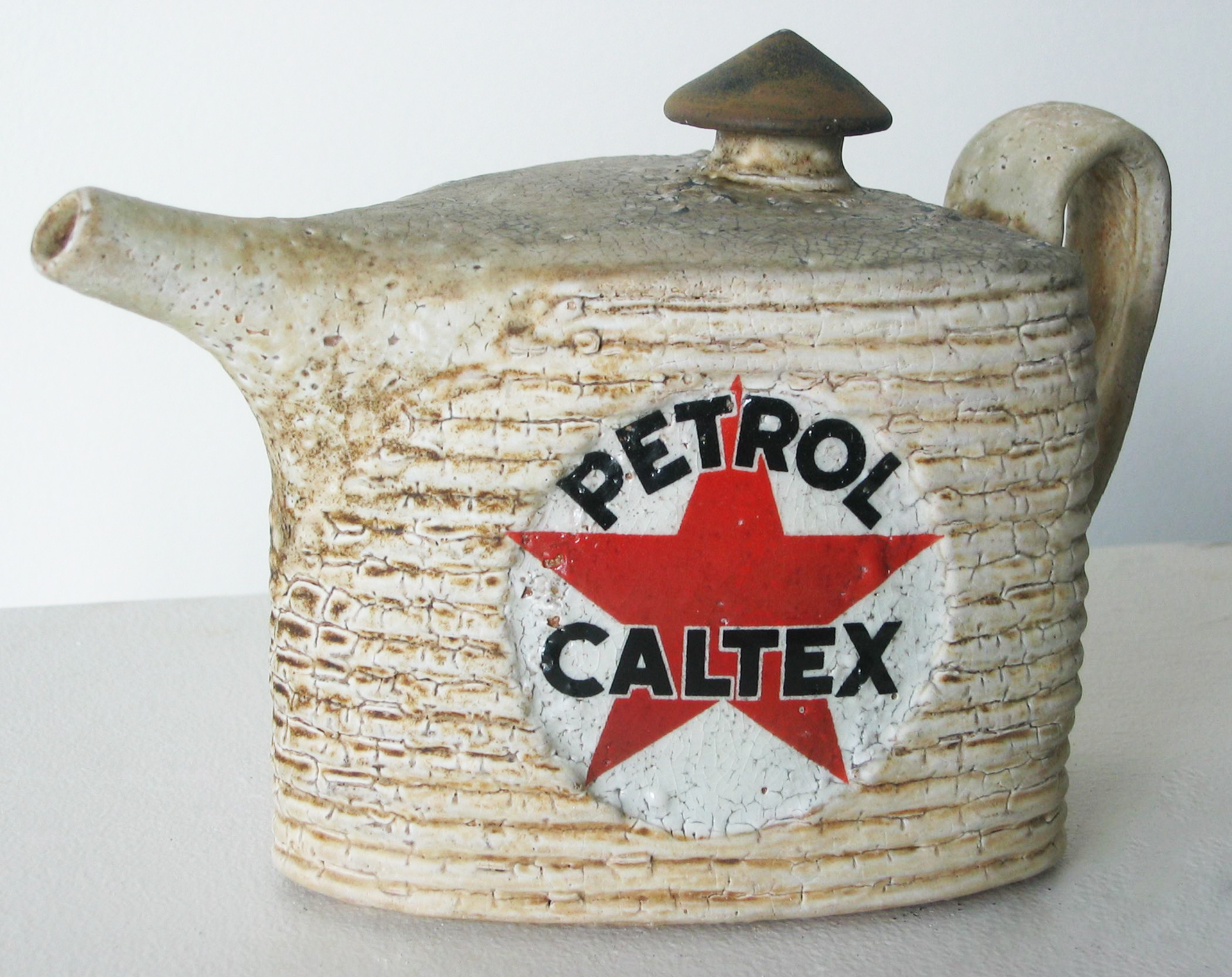 Petrol Caltex Teapot by Dan Anderson