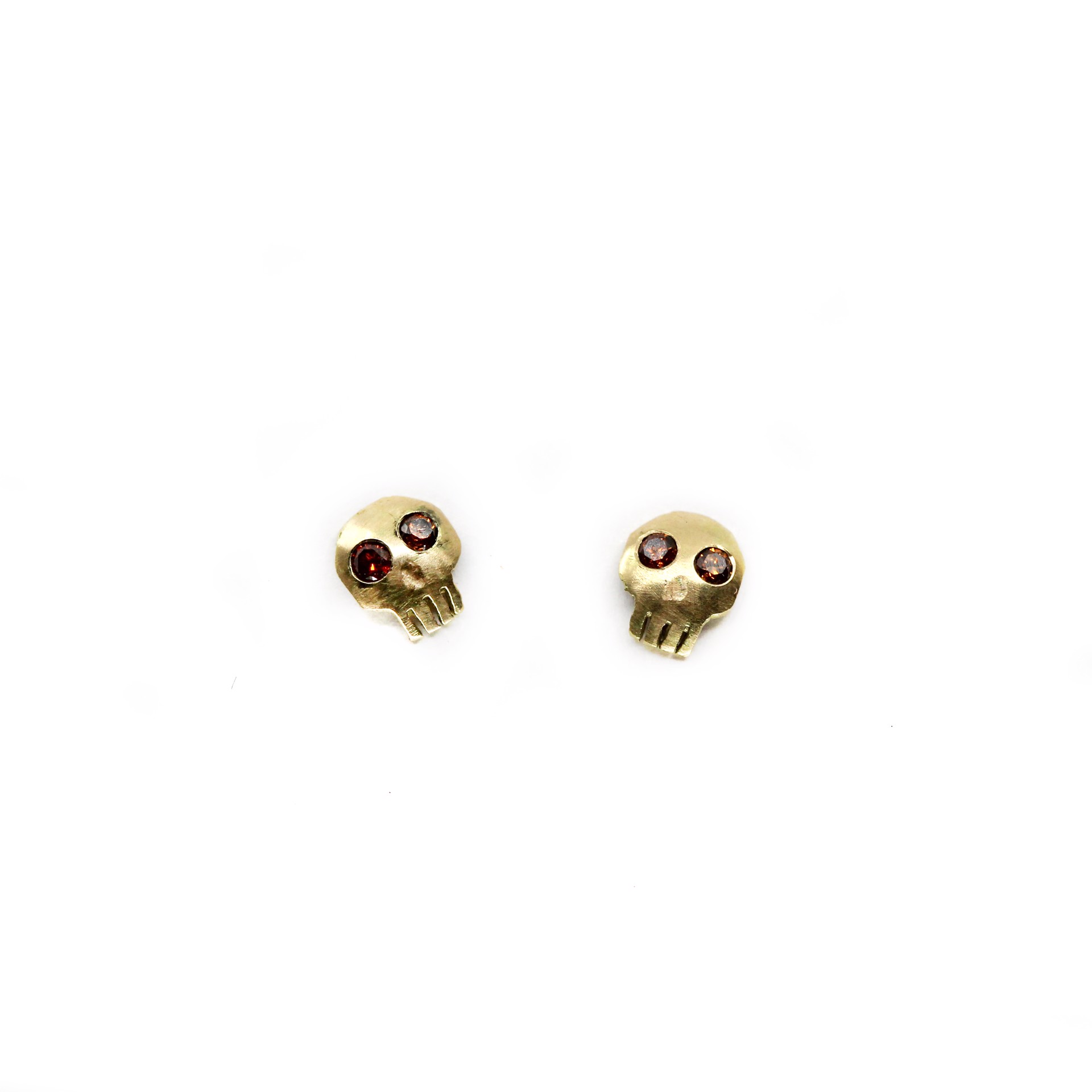 Skull Stud Earrings by Susan Elnora