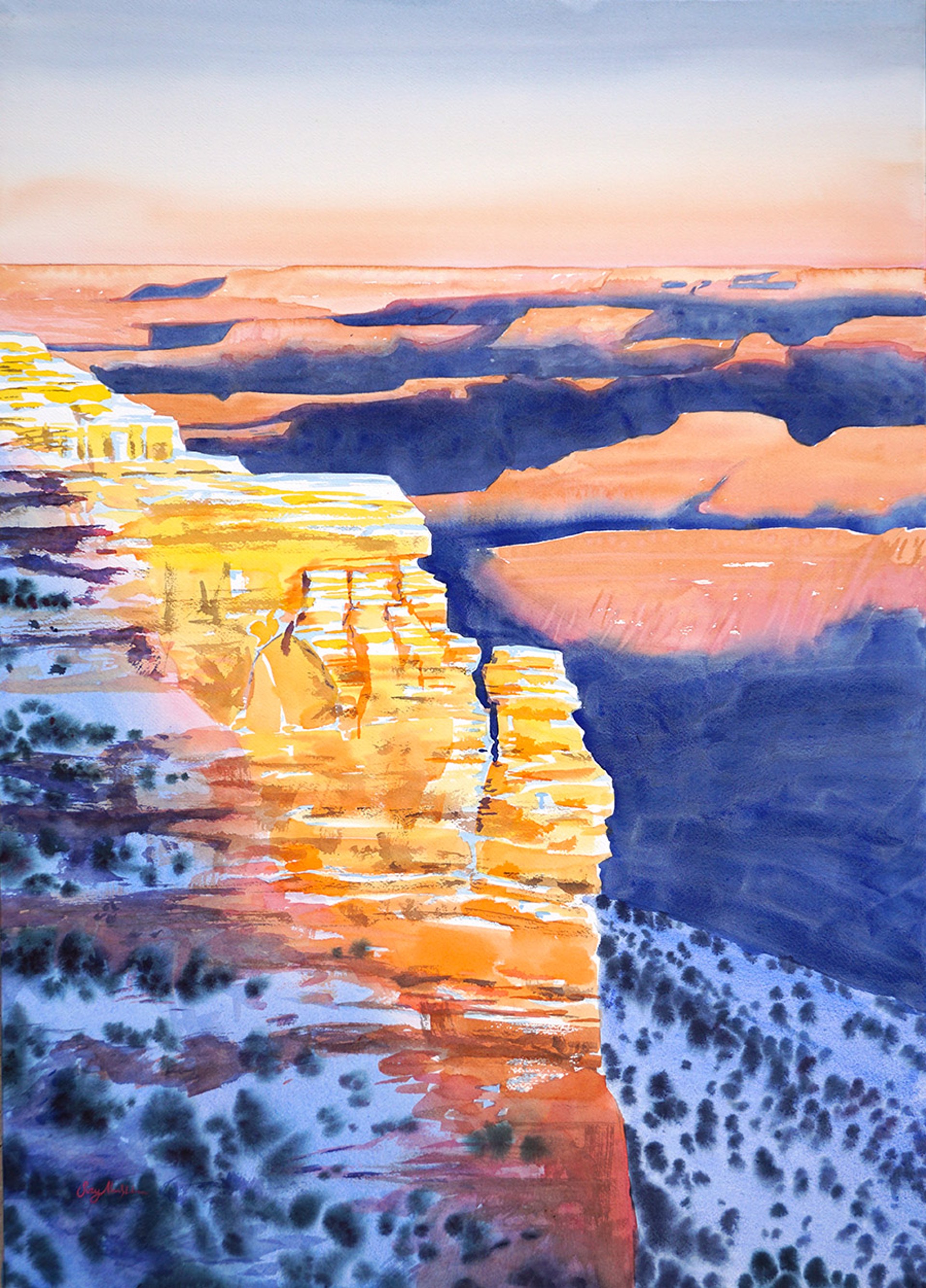 Grand Canyon AZ Gold by Suzy Almblade