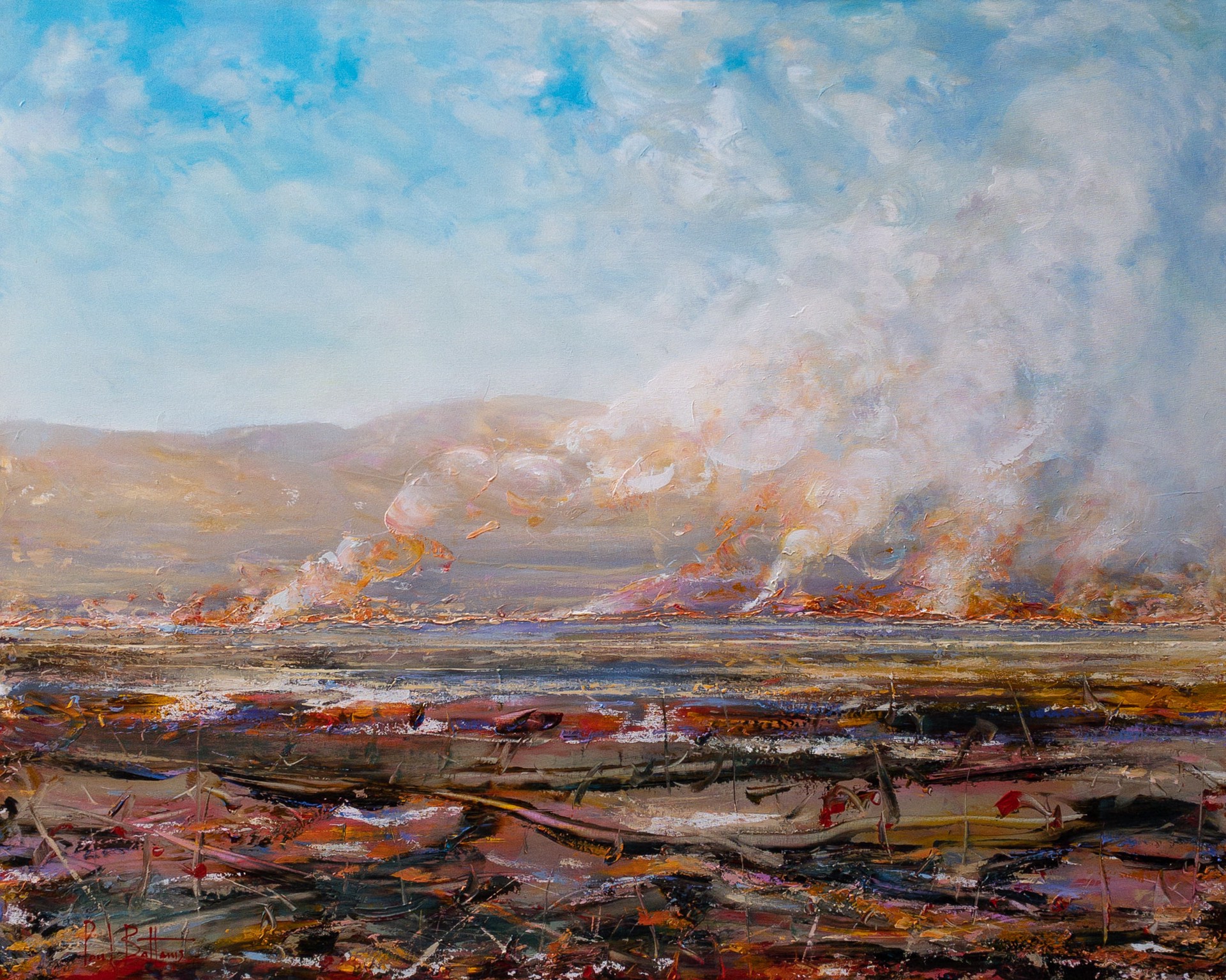Clearing the Land by Paul Battams