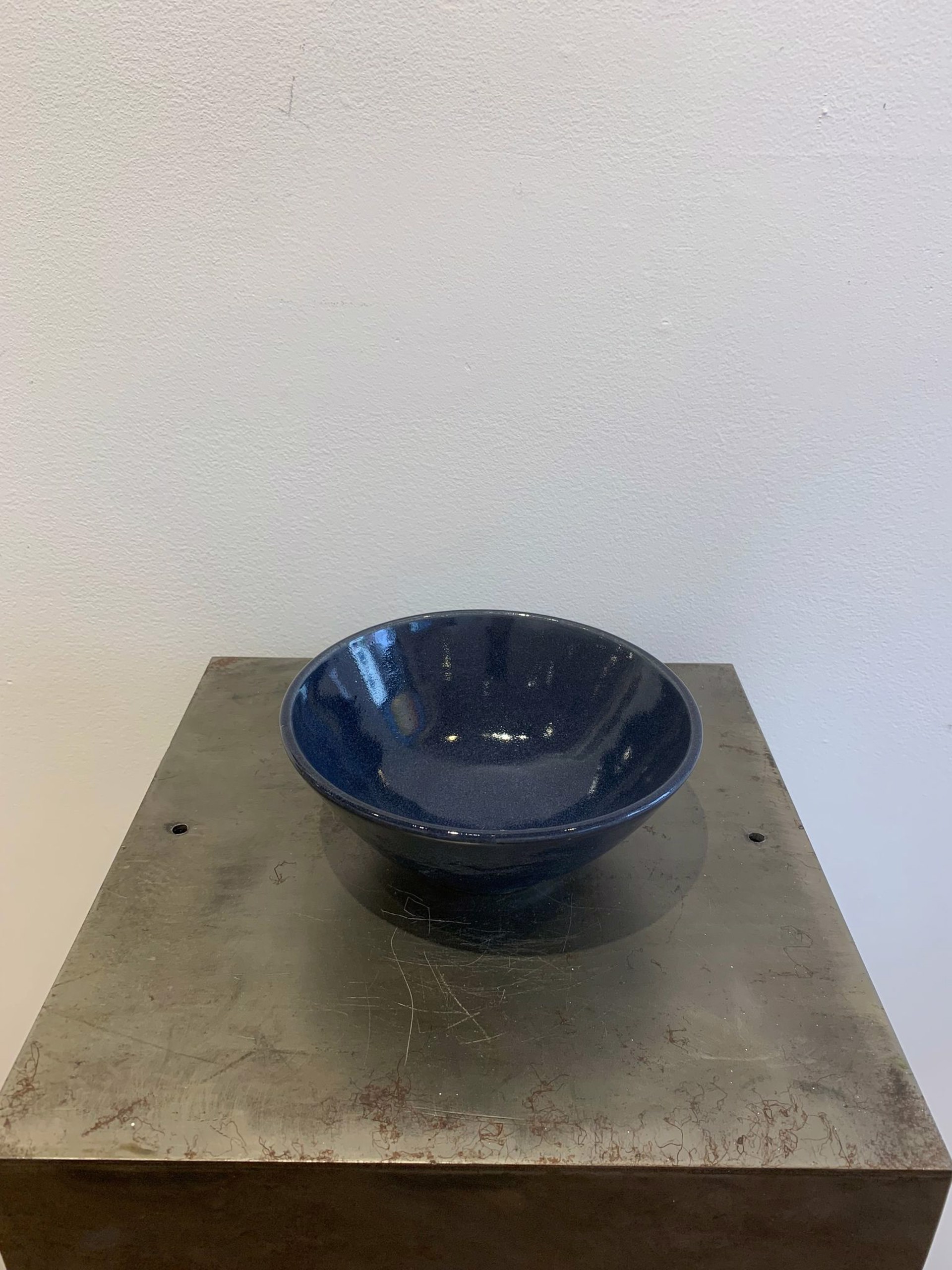 Dark Blue Bowl by Renato Abbate and Anne McCombie
