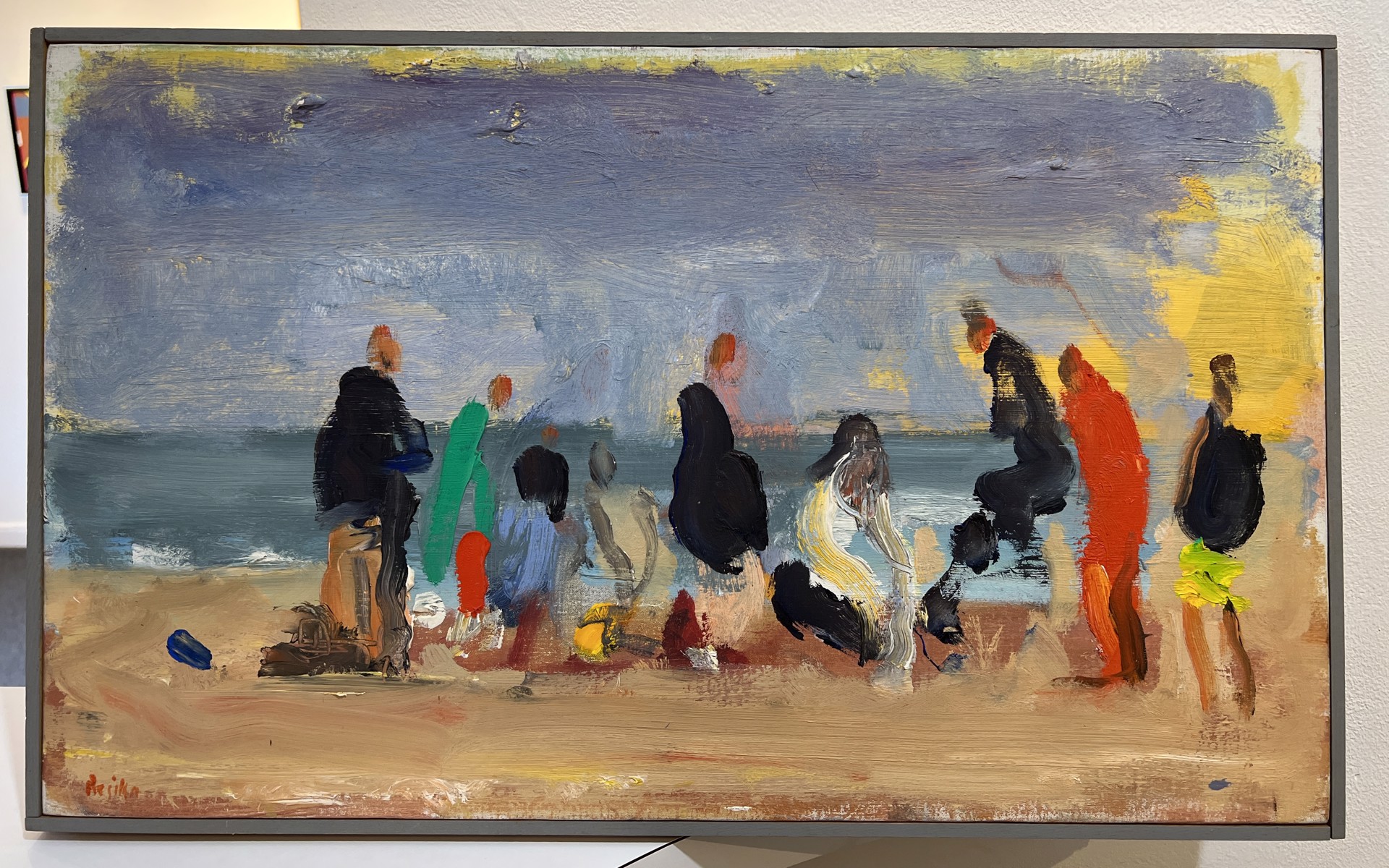 Figures on the Beach by Paul Resika