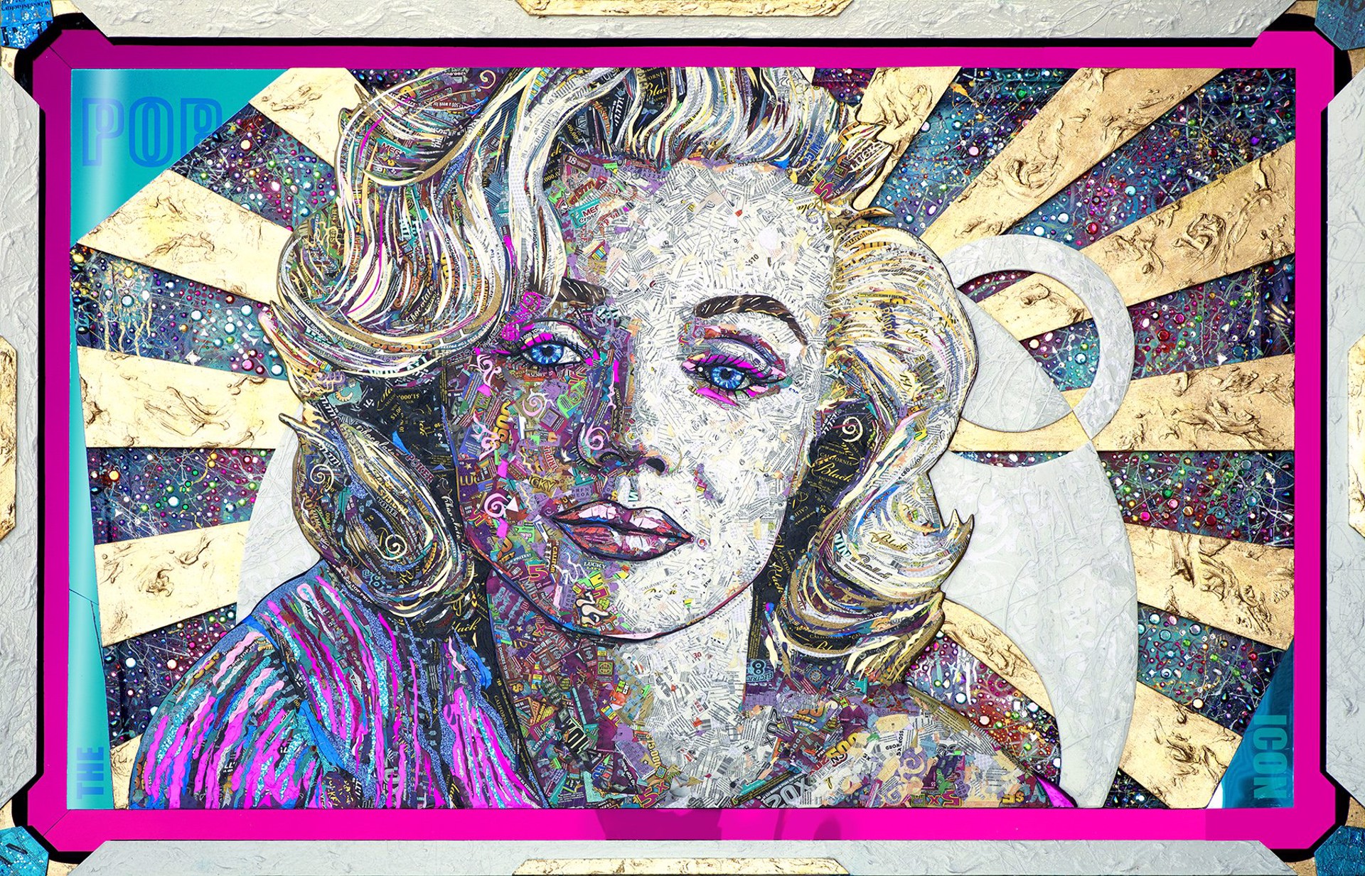 Pop Icons Never Fade (Monroe) by Brayden Bugazzi