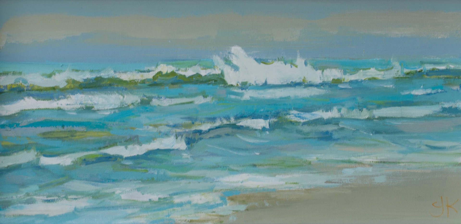 White Surf by Claire Kendrick