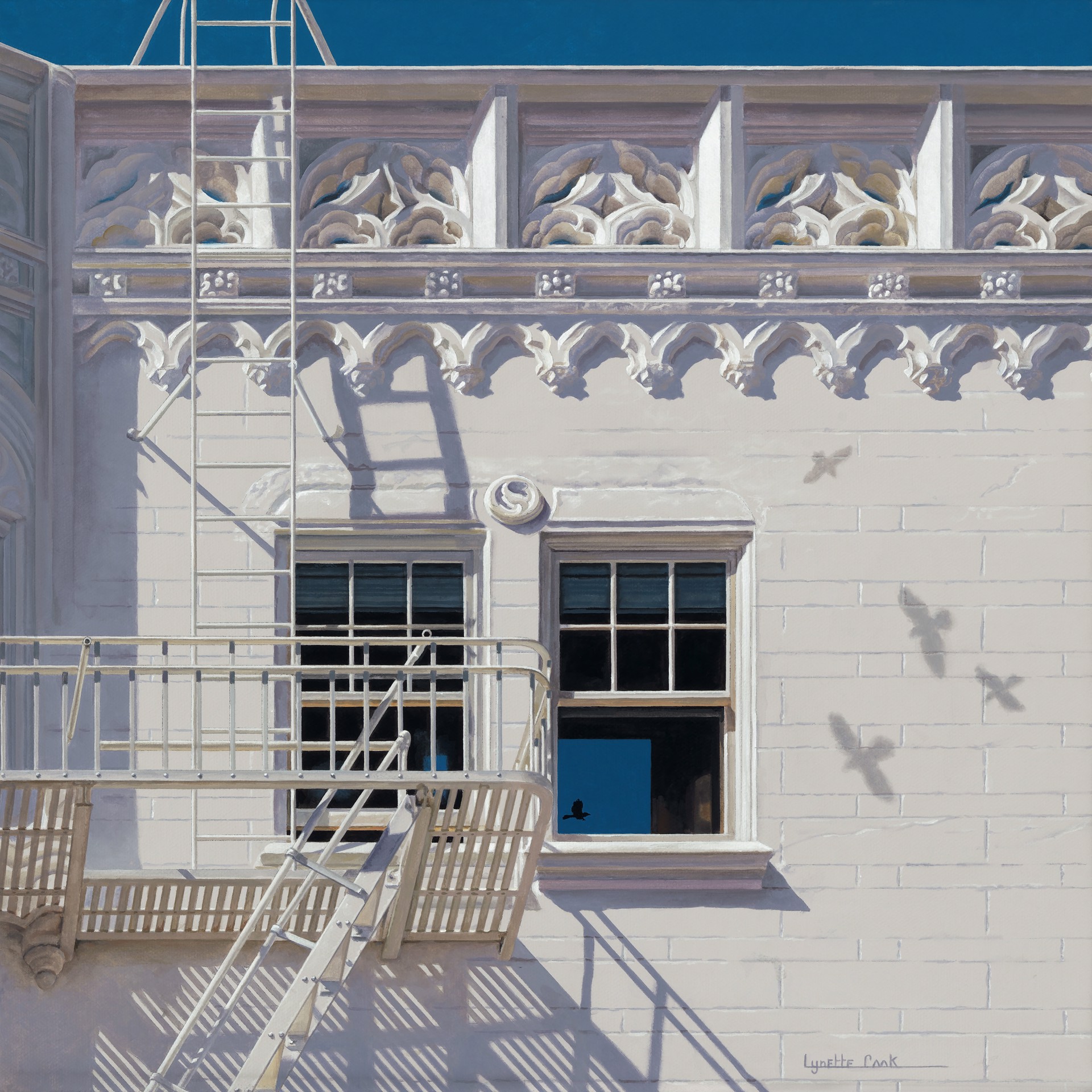 Flight Over Dolores by Lynette Cook