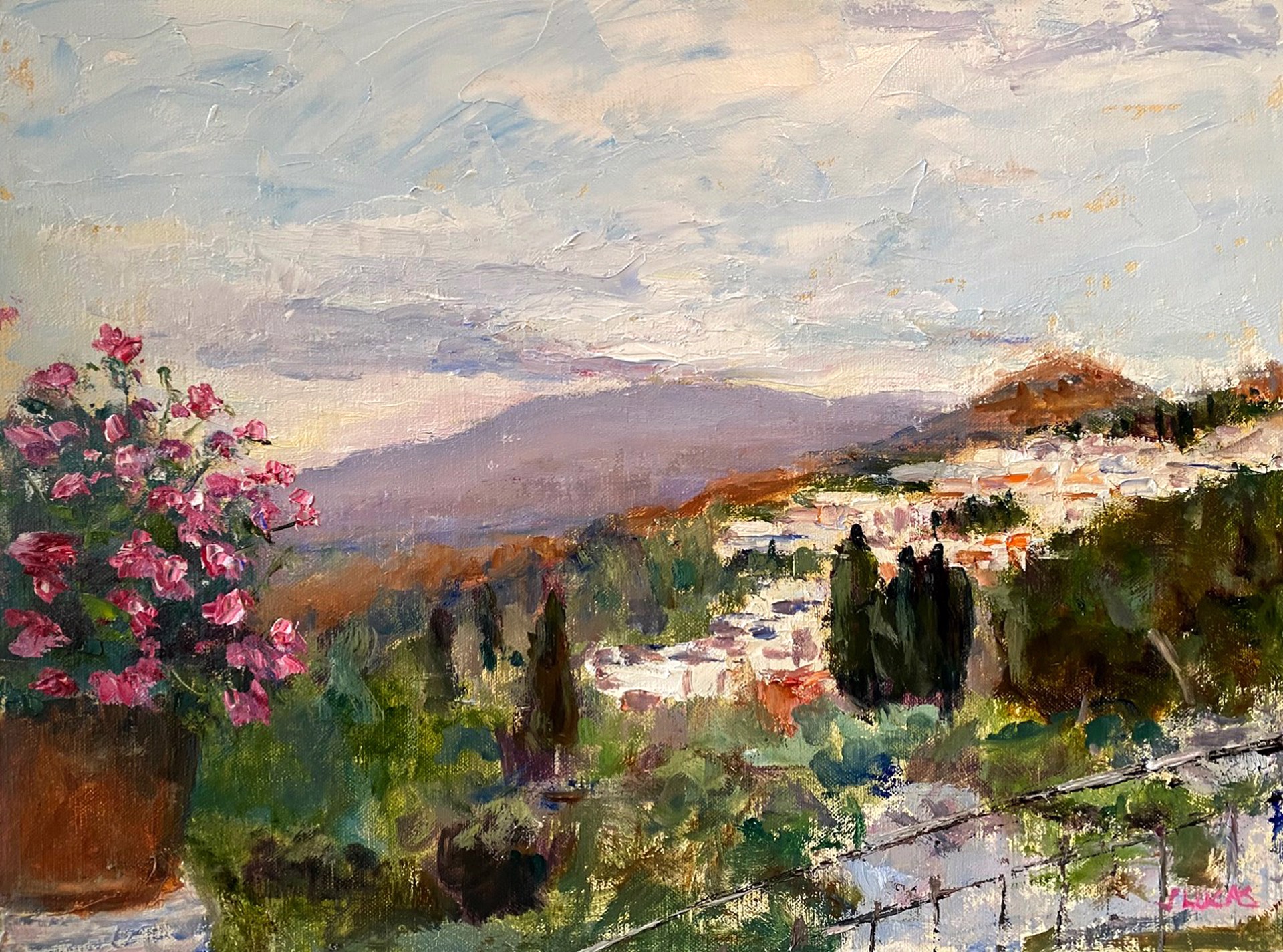 View of Etna by Janet Lucas Beck