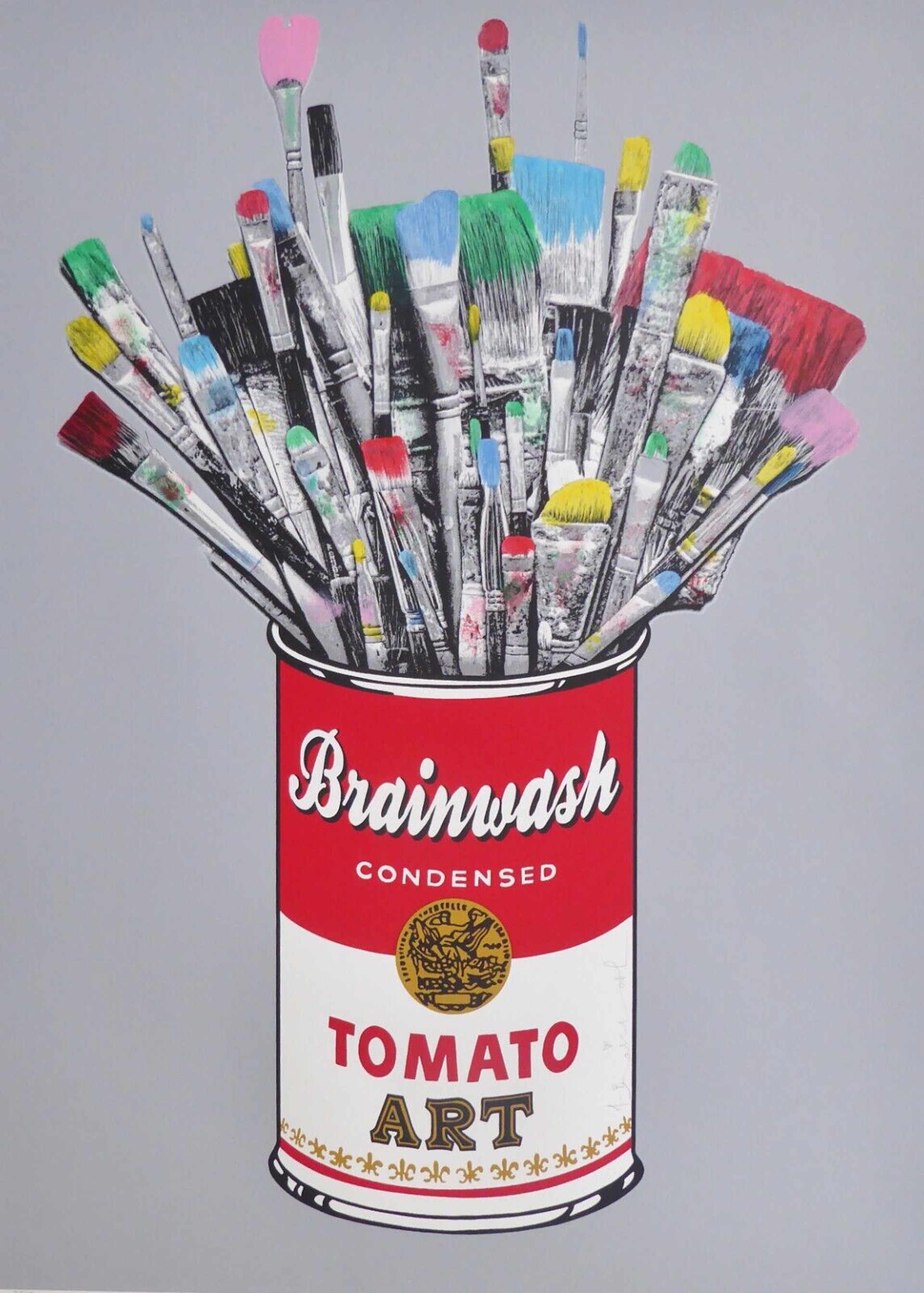 Tomato Pop - Grey by Mr. Brainwash (b. 1966)