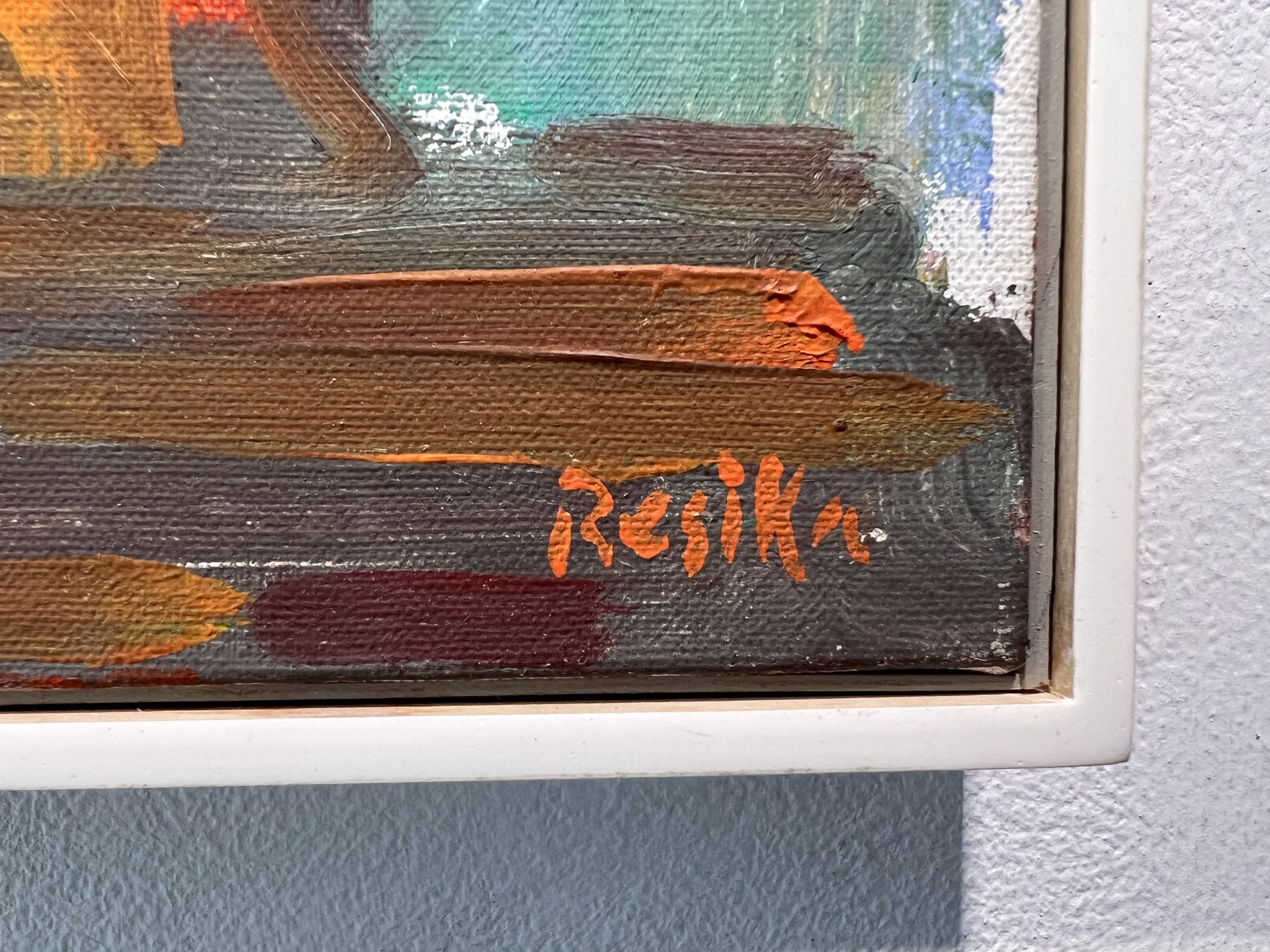 Figures and Fire by Paul Resika