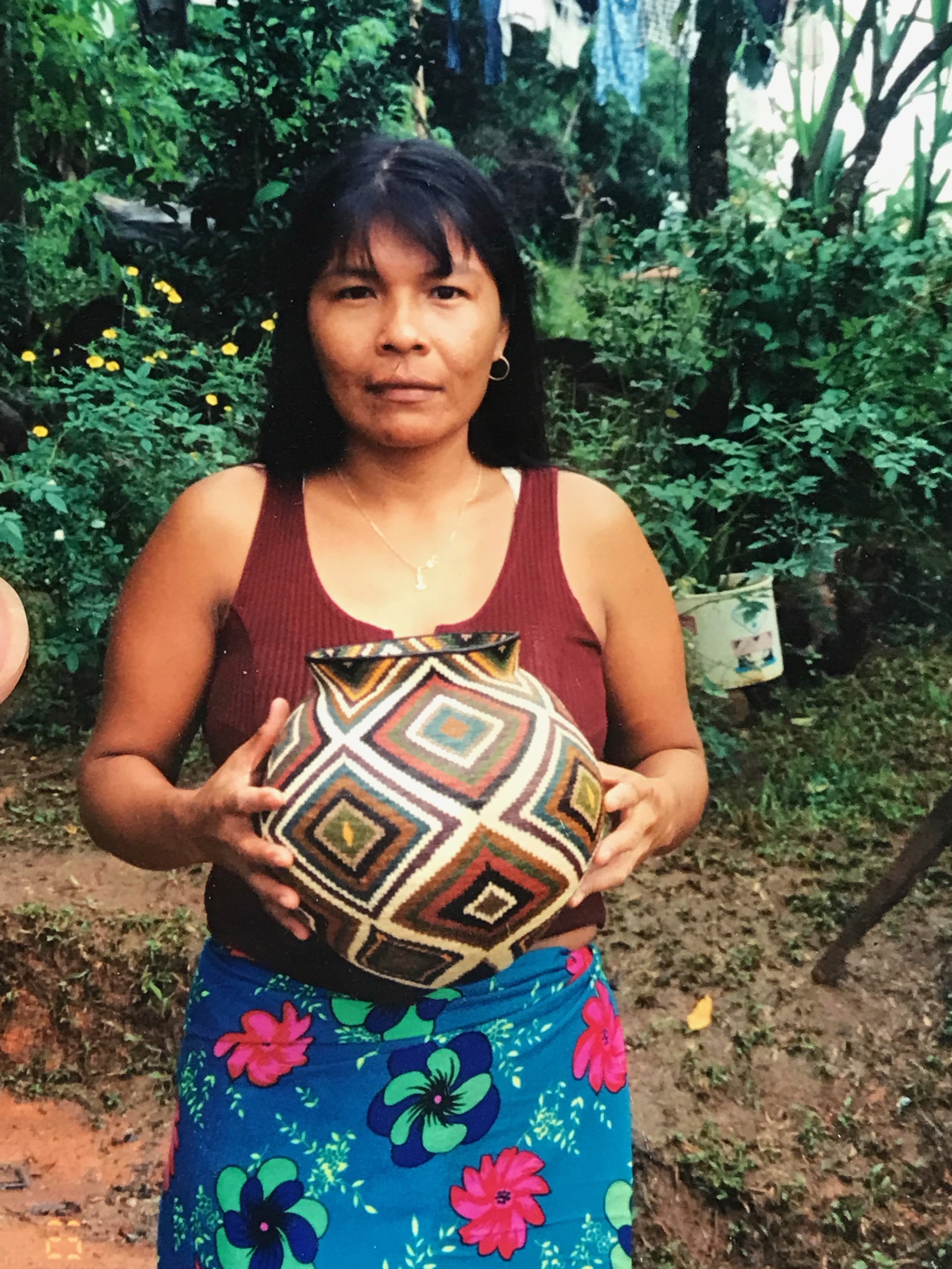 9227 Selmira Chocho by Wounaan & Embera Panama Rainforest Baskets Wounaan